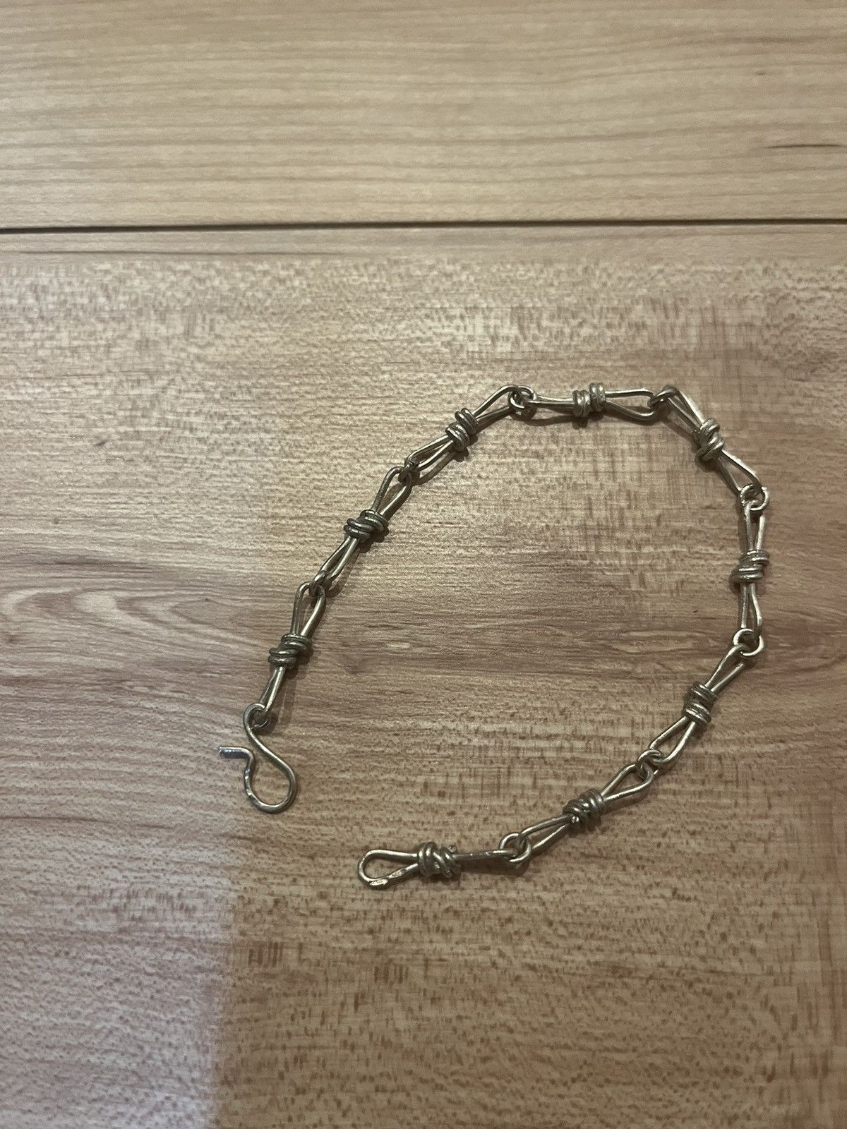 Ma+ m.a+ silver twisted bracelet Size ONE SIZE - 1 Thumbnail