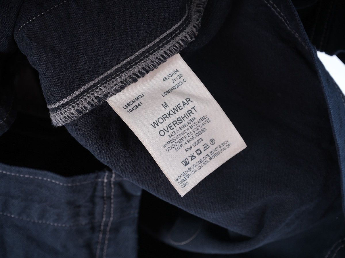 Lee Lee Faded Navy Overshirt Jacket Workwear Size US M / EU 48-50 / 2 - 7 Thumbnail