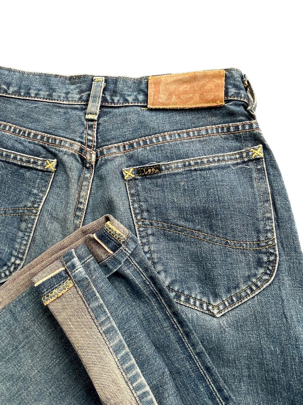 Lee × Vintage Vintage Miss Lee Riders Half Selvedge Denim Size 29" - 10 Thumbnail