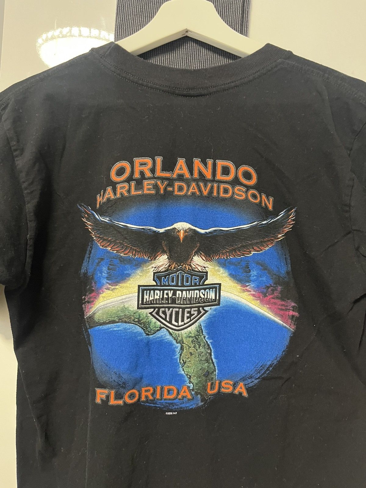 Harley Davidson Tshirt harley davidson eagle vintage Size US M / EU 48-50 / 2 - 3 Thumbnail
