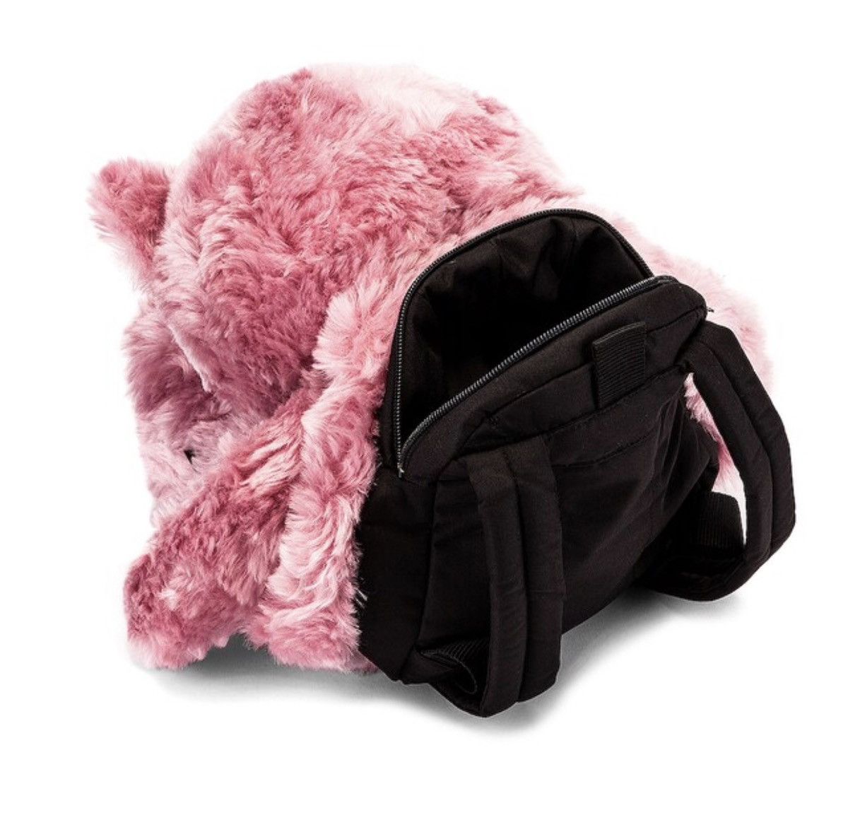 Vetements Vetements 19FW Pink Mohair Anarchy Backpack Size ONE SIZE - 5 Thumbnail
