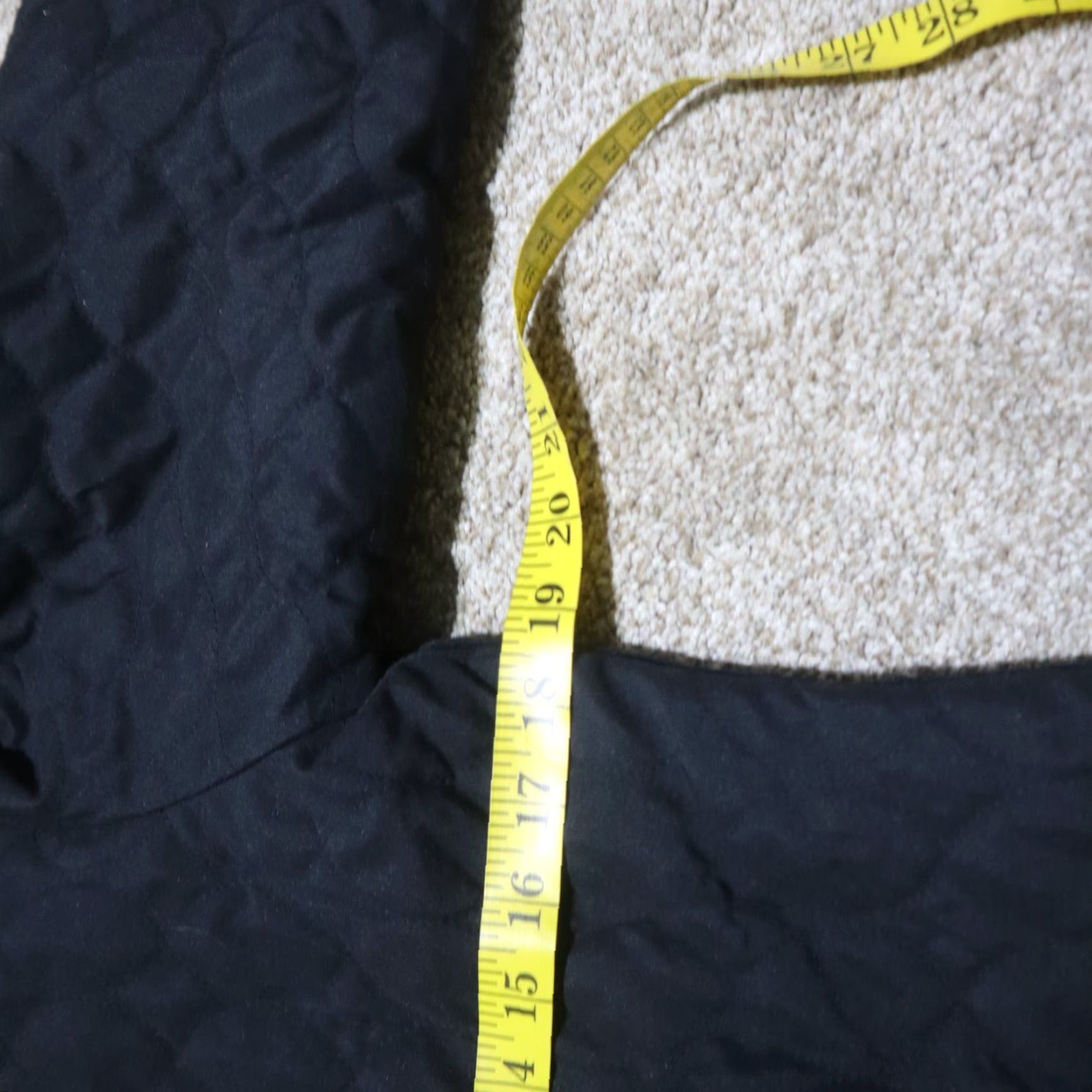 Vintage KIM ROGERS Black Dimond Stitch Long Sleeve Jacket Coat Adult Womens Petite Small Size S / US 4 / IT 40 - 6 Thumbnail