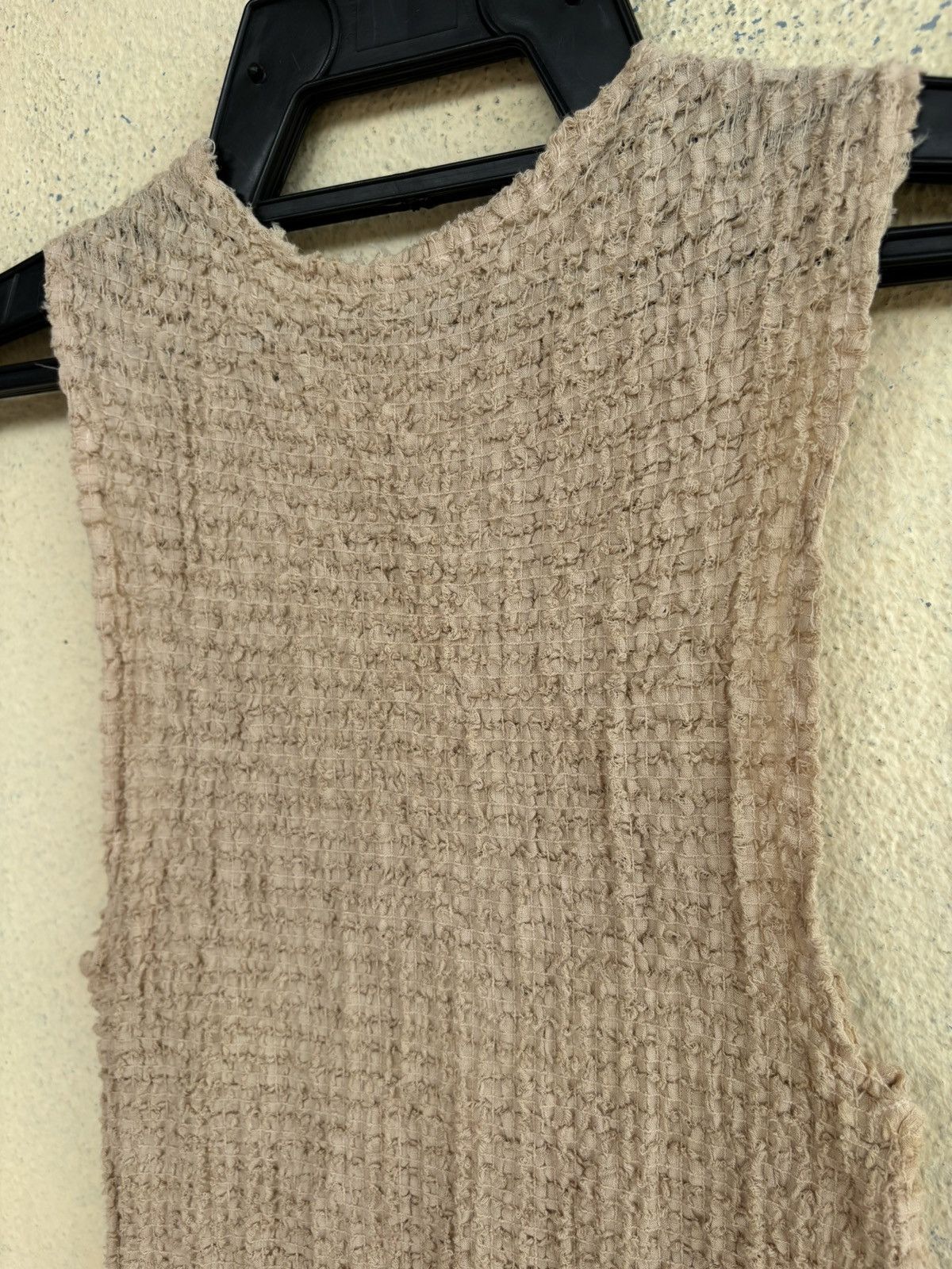 Issey Miyake Plantation Strechable Pleated Bodycon Tank Top Size M / US 6-8 / IT 42-44 - 10 Thumbnail