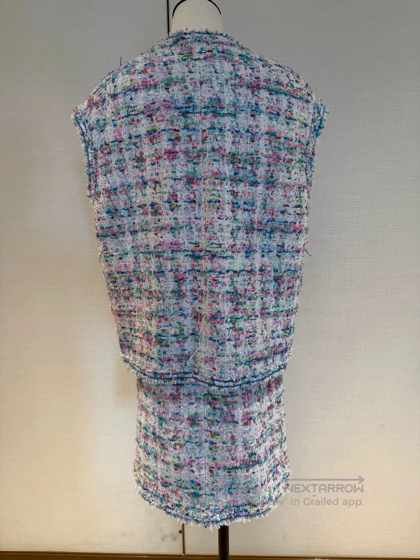 Chanel Chanel Beach Series Tweed Skirt. Size US 36 / EU 52 - 2 Thumbnail