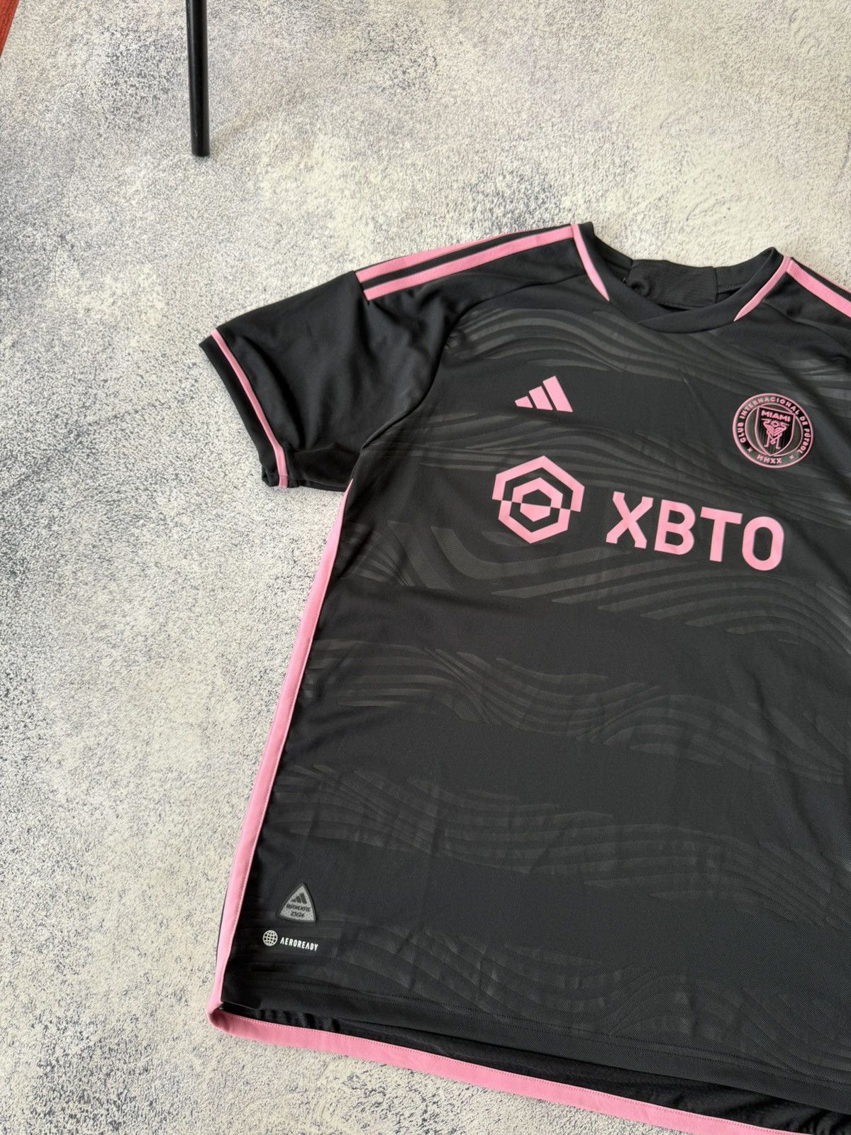 Adidas Inter Miami 2023 Away Jersey | Vintage Soccer Size US XL / EU 56 / 4 - 3 Thumbnail