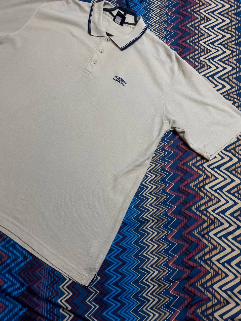 Umbro Streetwear T-Shirt white Umbro logo polos Y2K Vintage Size US XXL / EU 58 / 5 - 5 Thumbnail