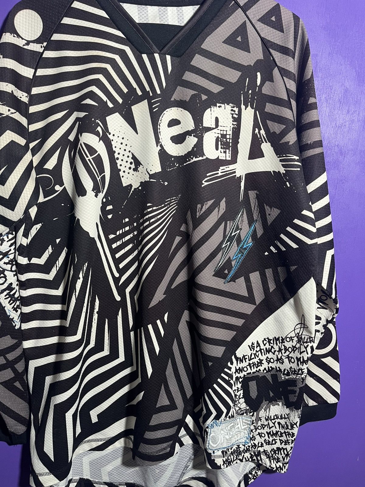 O'Neill × Vintage Vintage Y2K O’Neal BMX racing jersey Size US XL / EU 56 / 4 - 3 Thumbnail