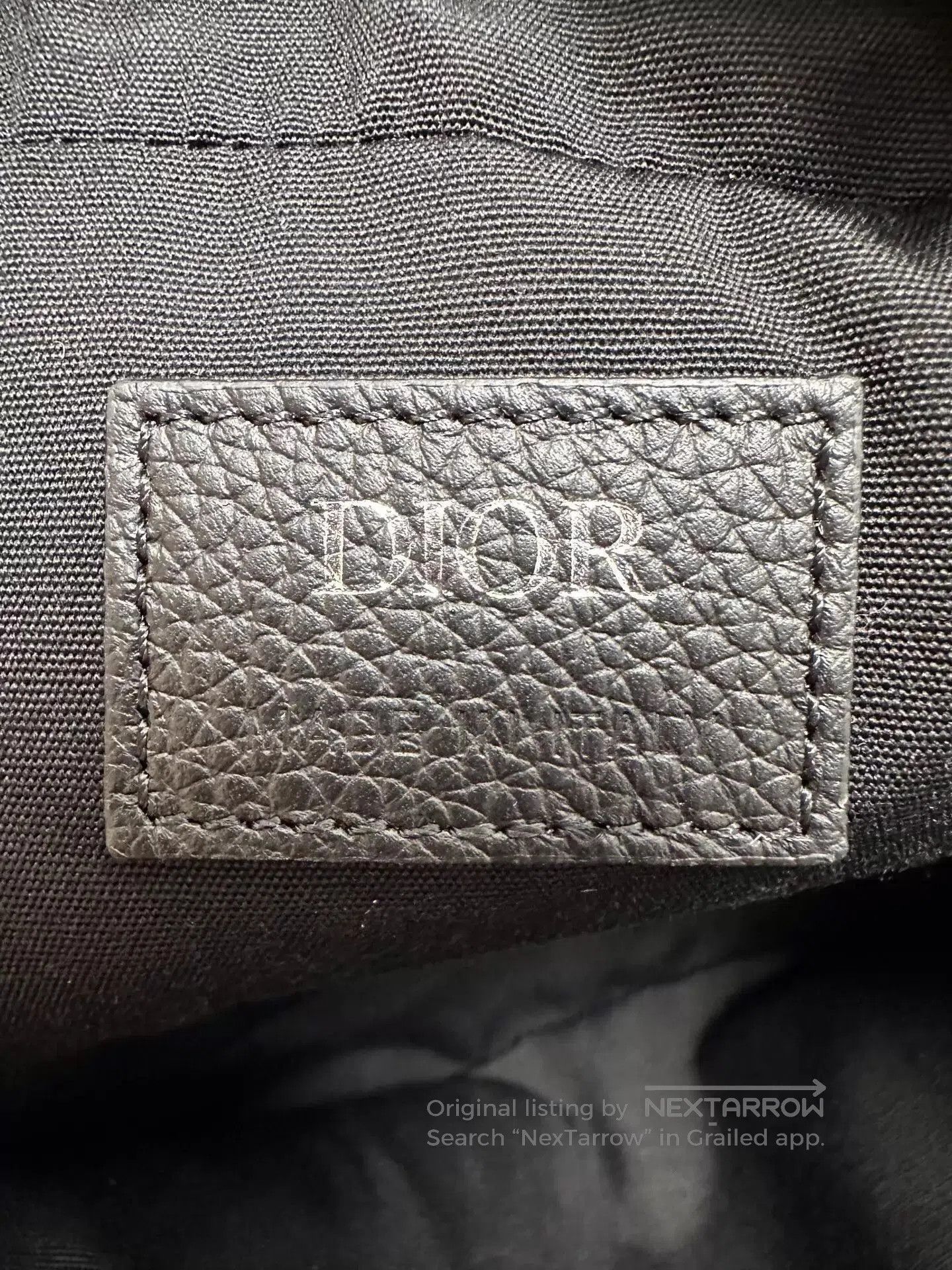 Dior Monogram Pattern Crossbody Shoulder Bag. Size ONE SIZE - 8 Thumbnail
