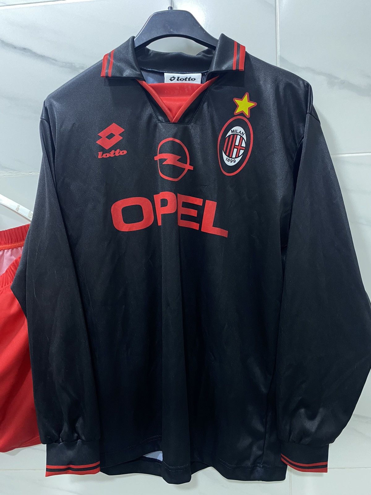 Lotto Sport × Vintage Vintage AC Milan Lotto Opel 1996/1997