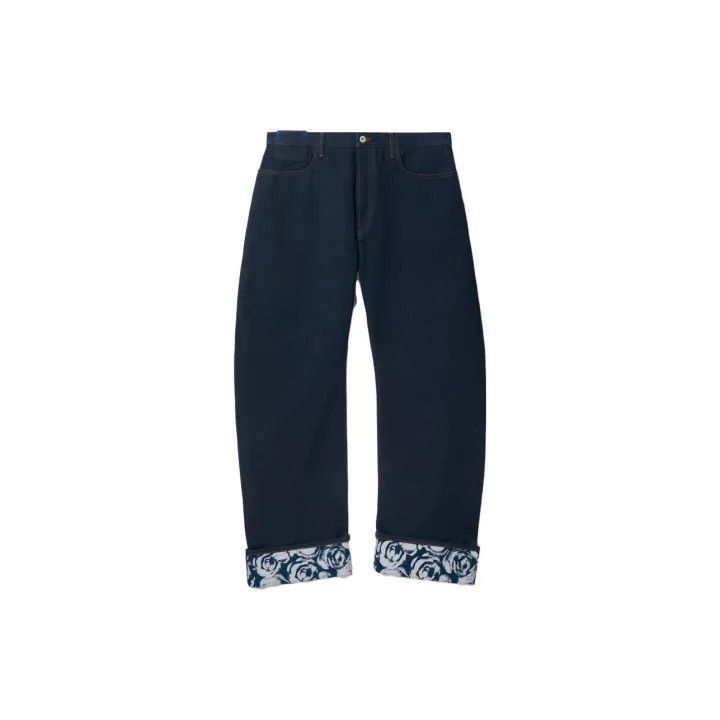 Burberry Burberry Burberry Rose Print Straight Leg Denim Pants-2507 Size US 28 / EU 44 - 2 Thumbnail