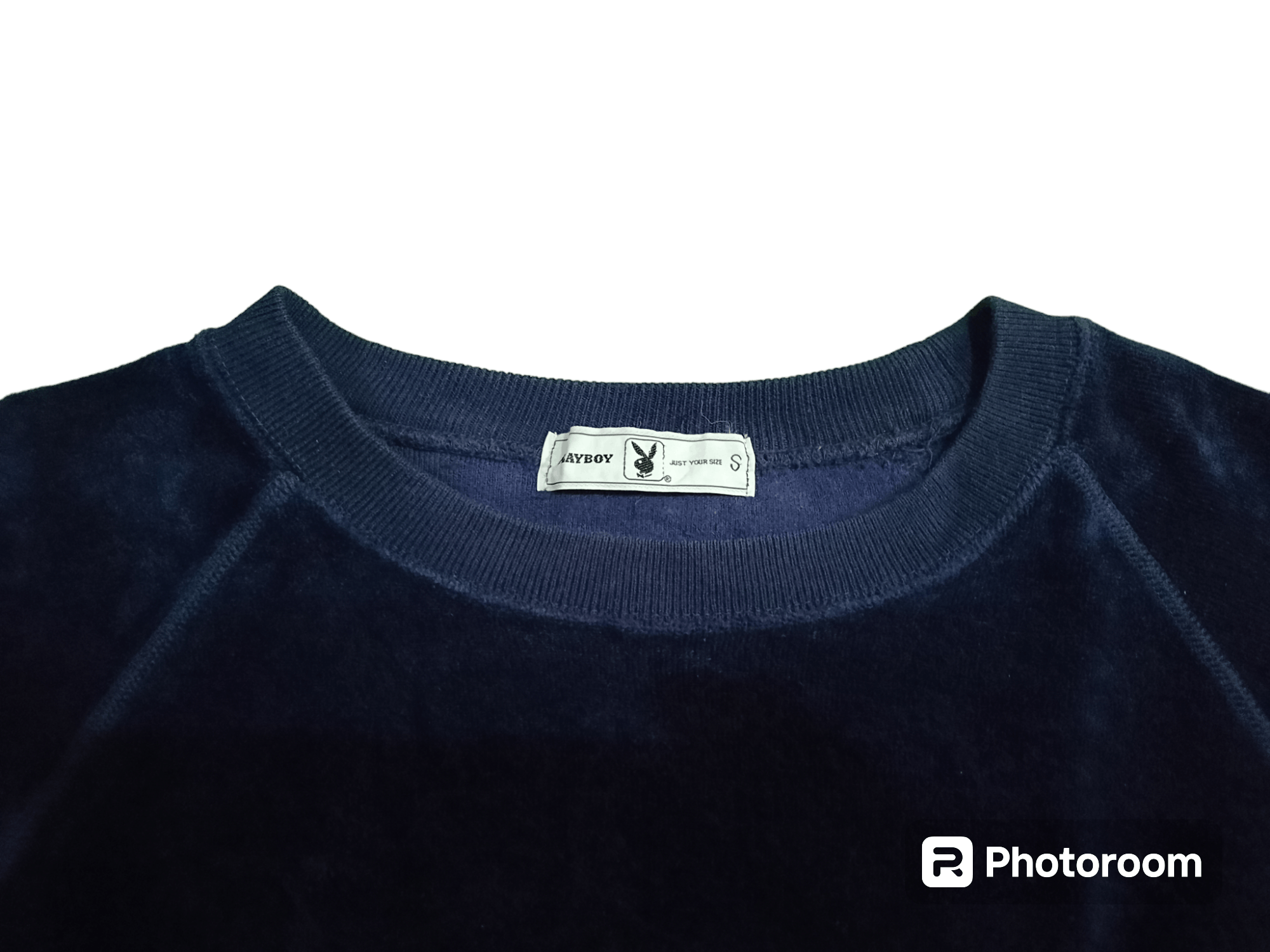 Playboy × Vintage Vintage playboy velvet sweatshirt Size US S / EU 44-46 / 1 - 5 Thumbnail