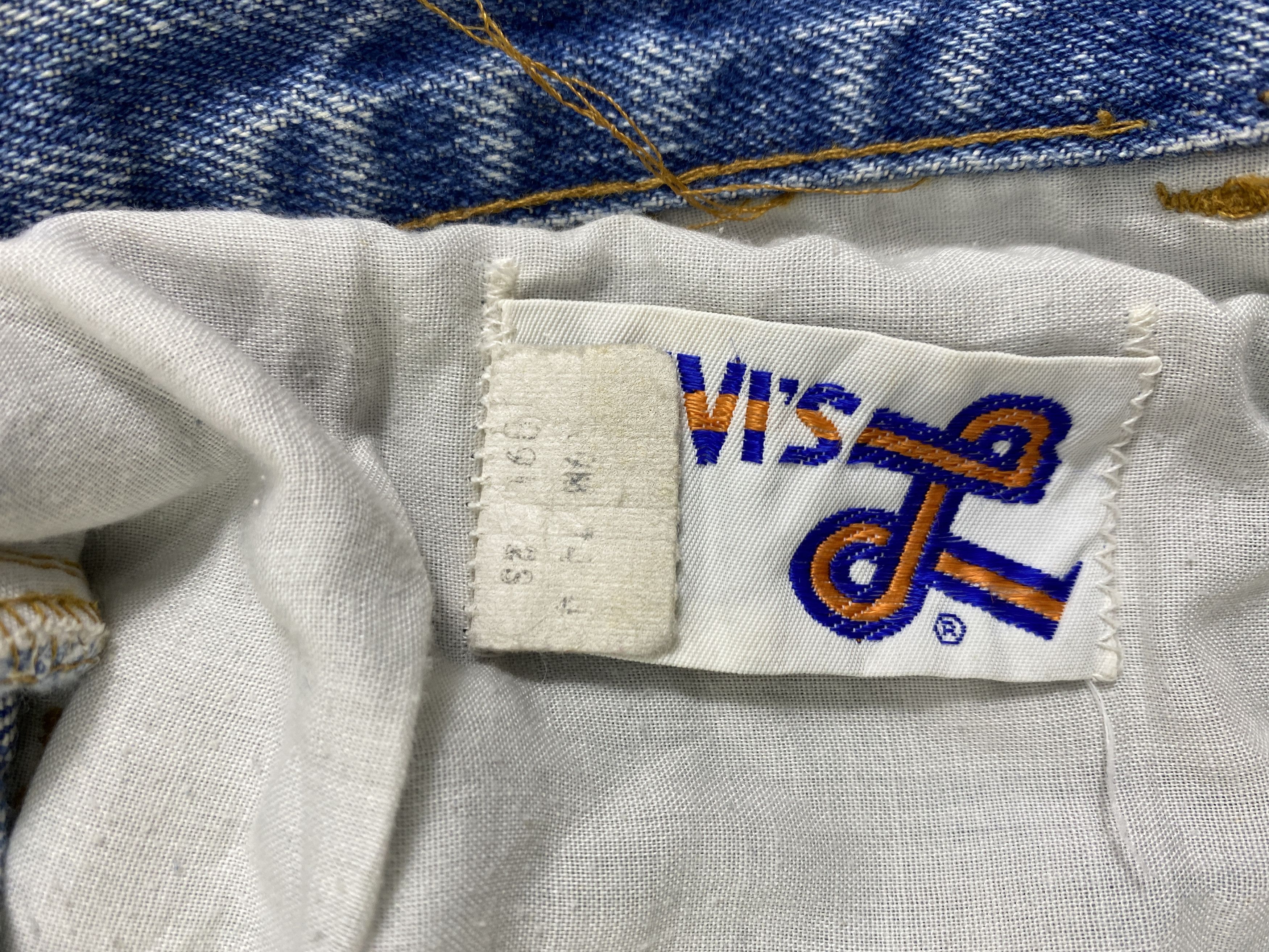If Six Was Nine Vintage Levi's Orange Tab Light Blue Flare 33x30.5-JN3377 Size US 33 - 10 Thumbnail