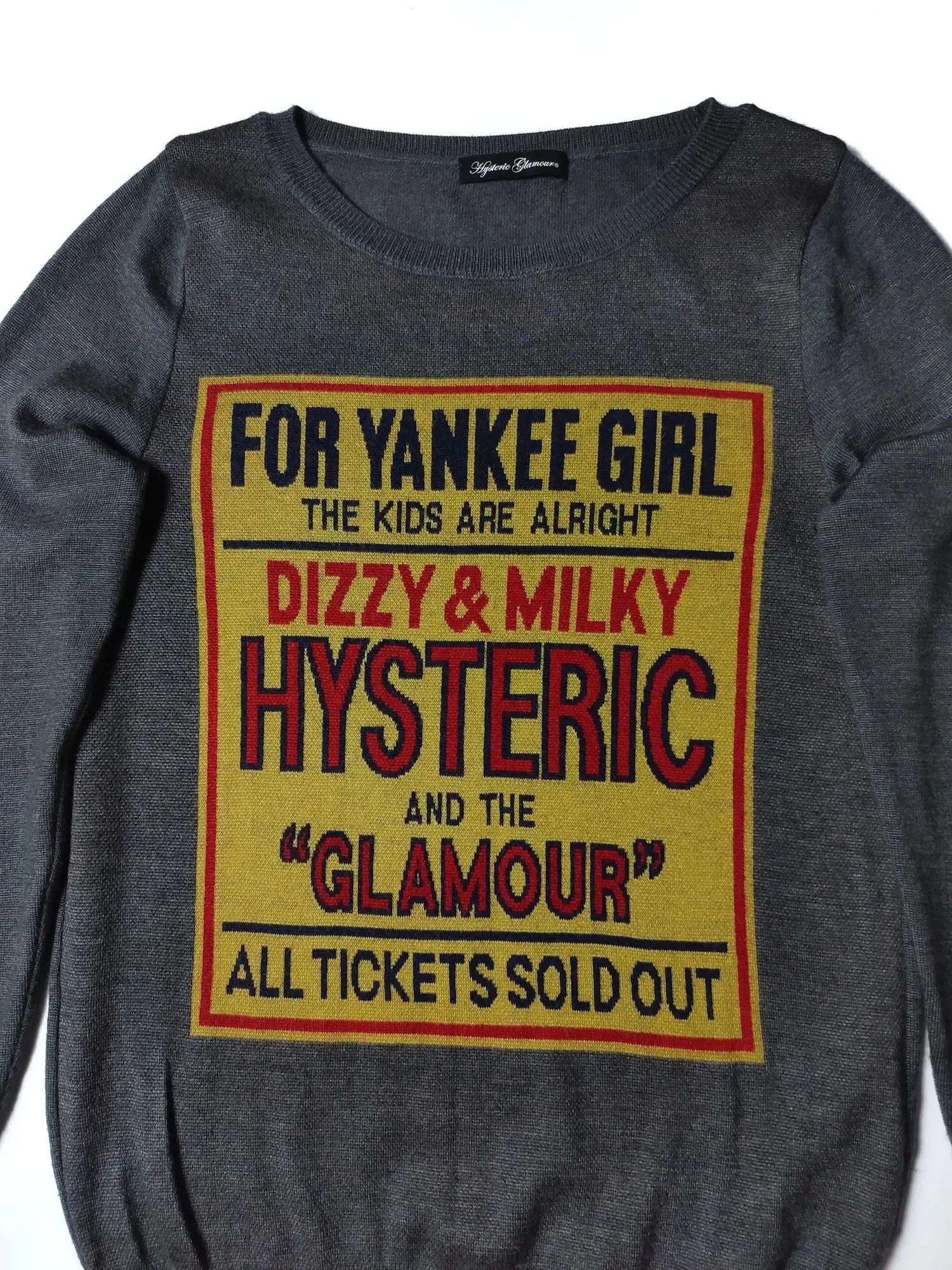Hysteric Glamour Hysteric Glamour Yankee Girl Wool Sweater Size M / US 6-8 / IT 42-44 - 2 Thumbnail