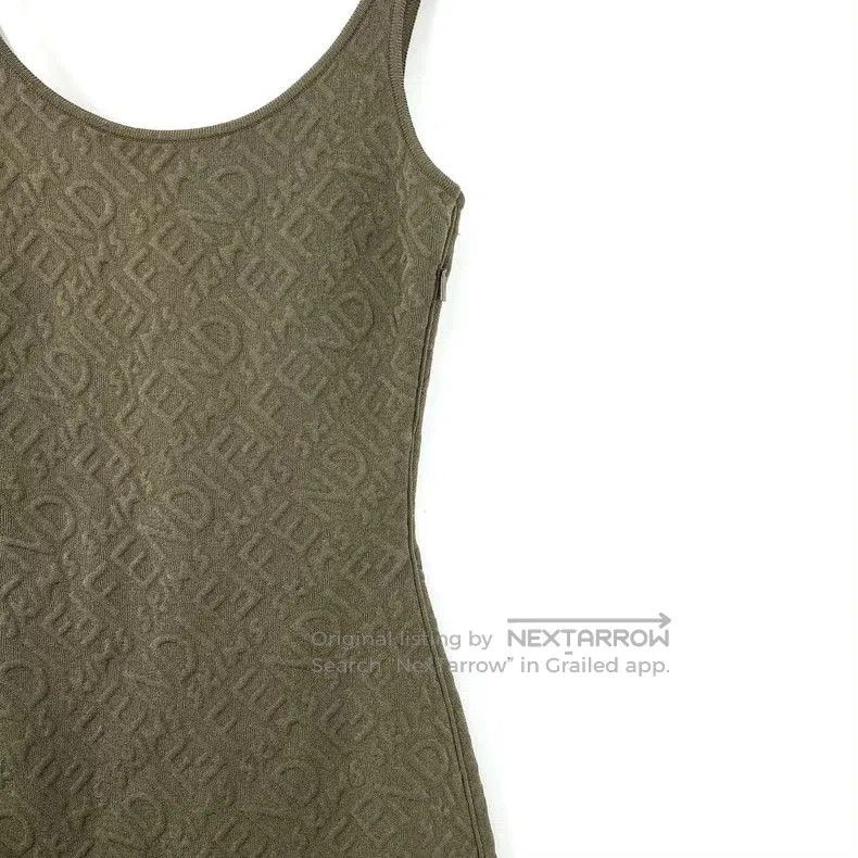 Fendi Fendi SKIMS Logo Bodycon Dress. Size M / US 6-8 / IT 42-44 - 3 Thumbnail