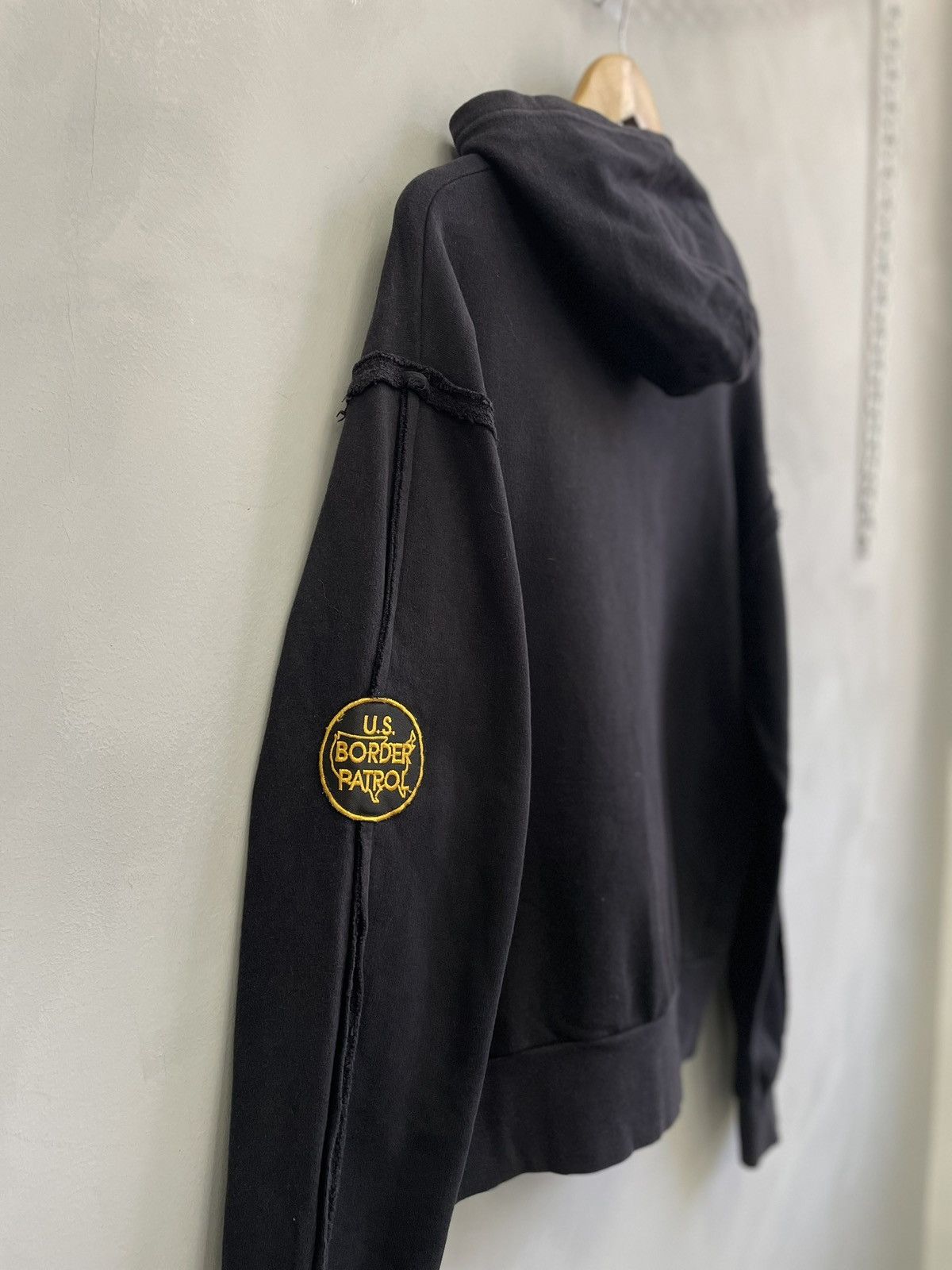 Vintage Vintage boxy y2k style Police N.Y.P.D. Boxy hoodie y2k Size US L / EU 52-54 / 3 - 12 Thumbnail
