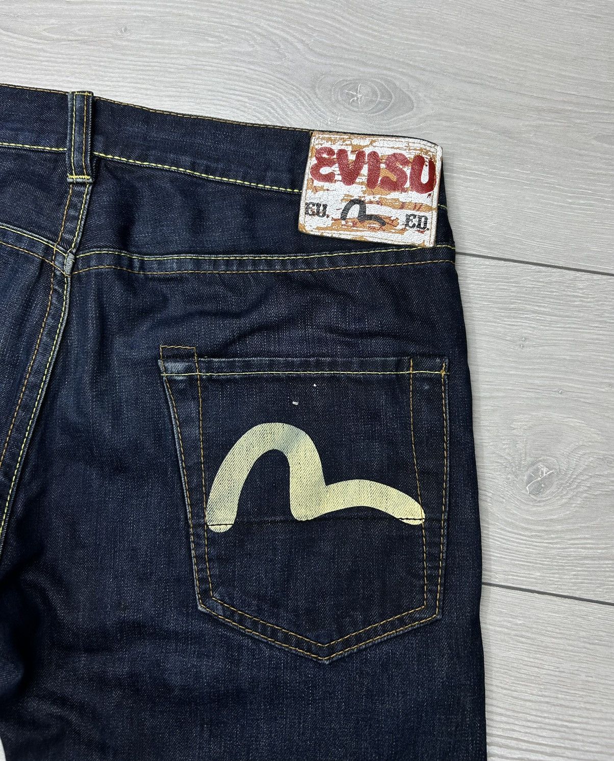 Evisu Evisu Vintage Ramen denim jeans size 33 Size US 33 - 4 Thumbnail