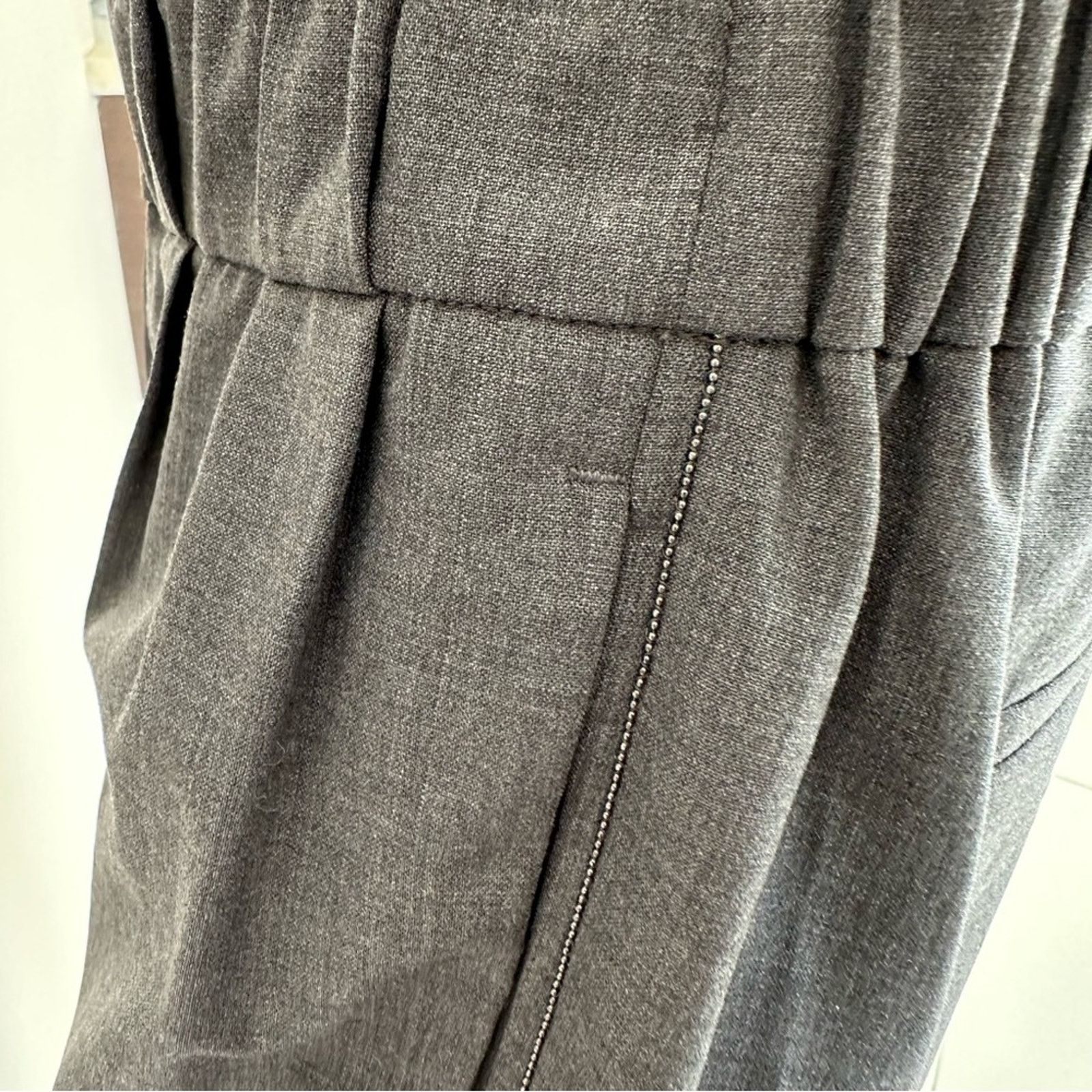 Brunello Cucinelli Brunello Cucinelli women wool pants size 6 US Retail 2250$ Size 28" / US 6 / IT 42 - 5 Thumbnail