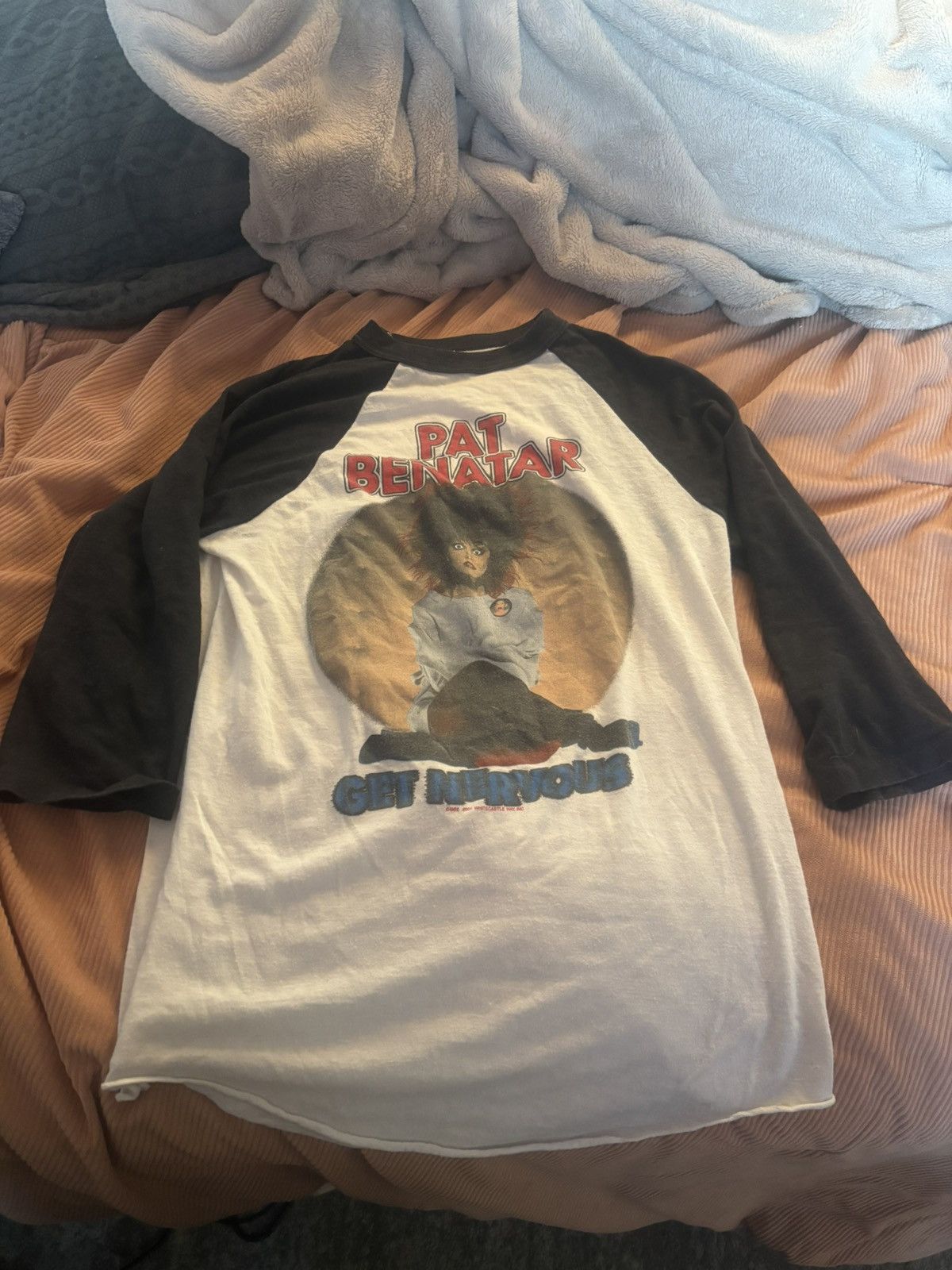 Vintage Pat Benatar 82-83 “Get Nervous” tour shirt Size US L / EU 52-54 / 3 - 1 Thumbnail