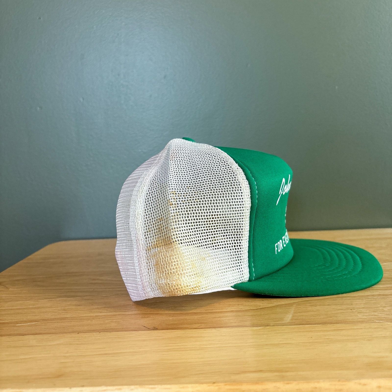 Other Vintage Johnson-Bigler Co Masonry Green SnapBack Hat Size ONE SIZE - 3 Thumbnail
