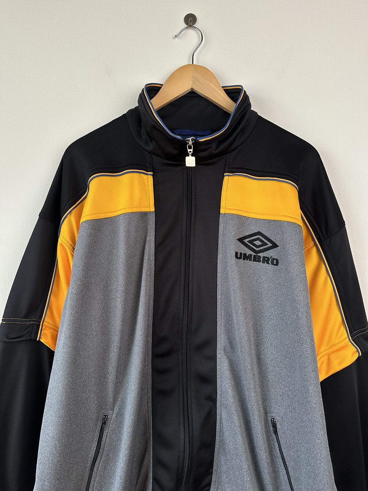 Umbro Vintage UMBRO Full Zip Soccer Track Jacket Size US XL / EU 56 / 4 - 3 Thumbnail