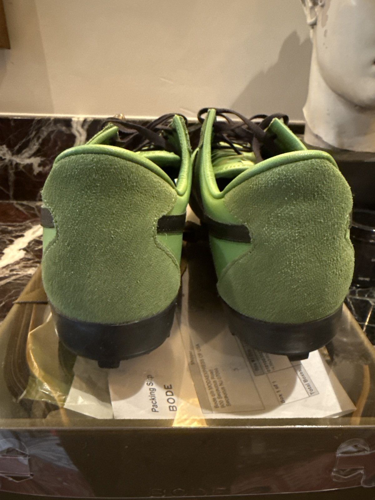 Bode × Nike Bode Green Astrograbbers Size US 9.5 / EU 42-43 - 6 Thumbnail