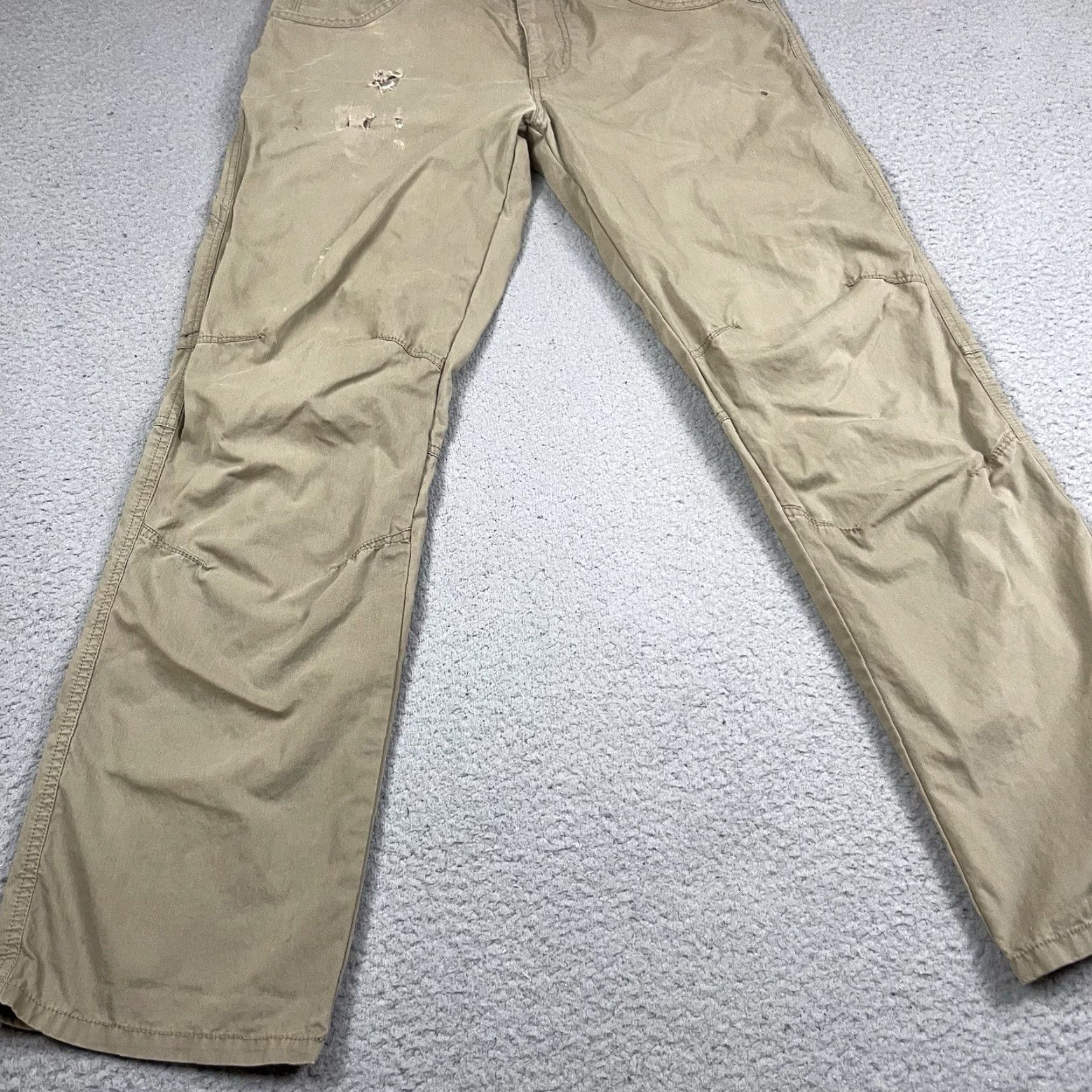 Patagonia Patagonia Pants Men's 30 Beige Organic Cotton Nylon Outdoor Hiking Distressed Carpenter Size US 30 / EU 46 - 4 Thumbnail