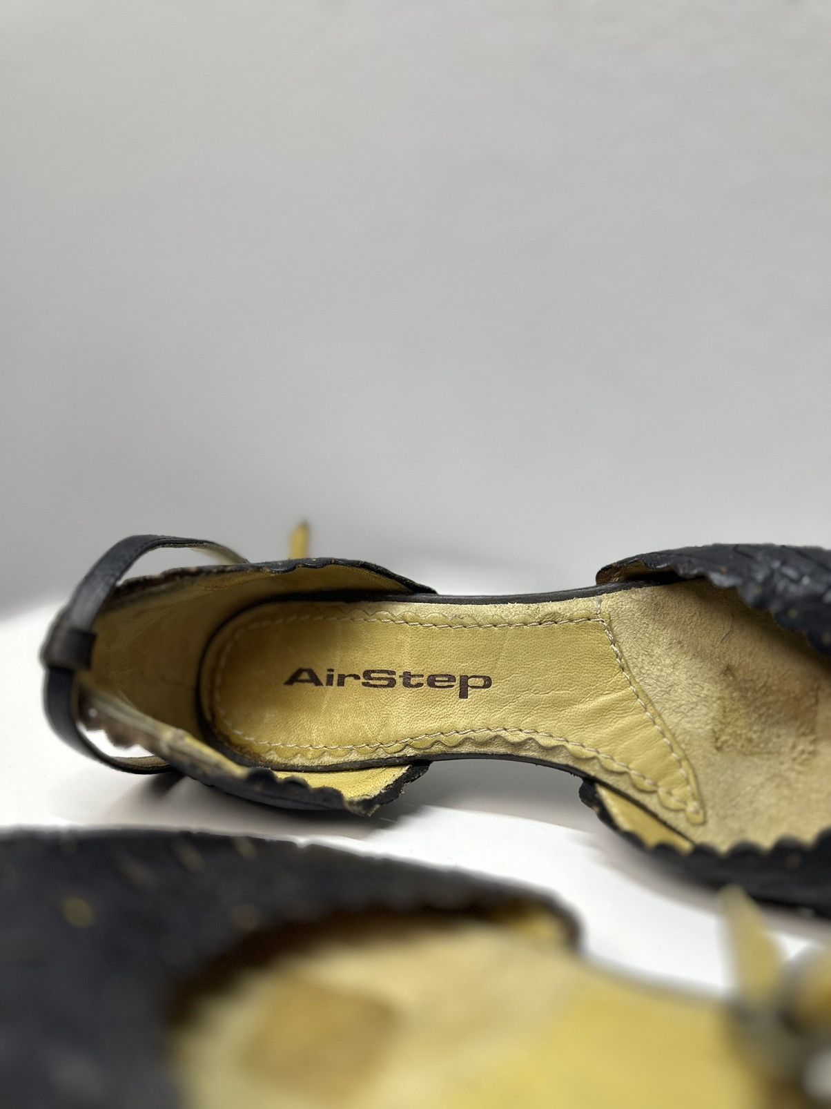 A.S.98 Vintage Air Step Ballet Shoes Womens Prada style Avantgarde Size US 11 / IT 41 - 7 Thumbnail