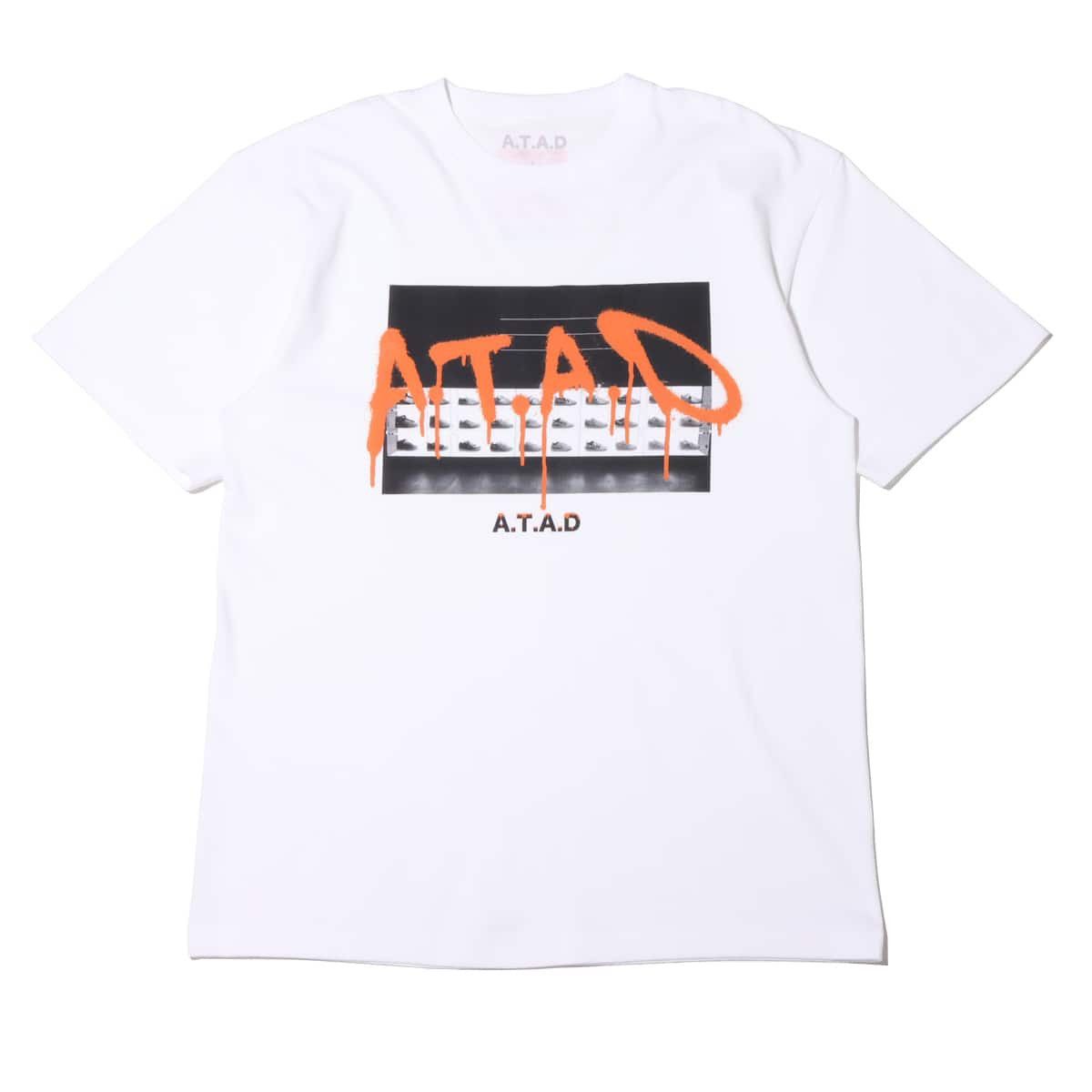 atmos ATAD x COOK TEE WHITE Size US L / EU 52-54 / 3 - 10 Thumbnail
