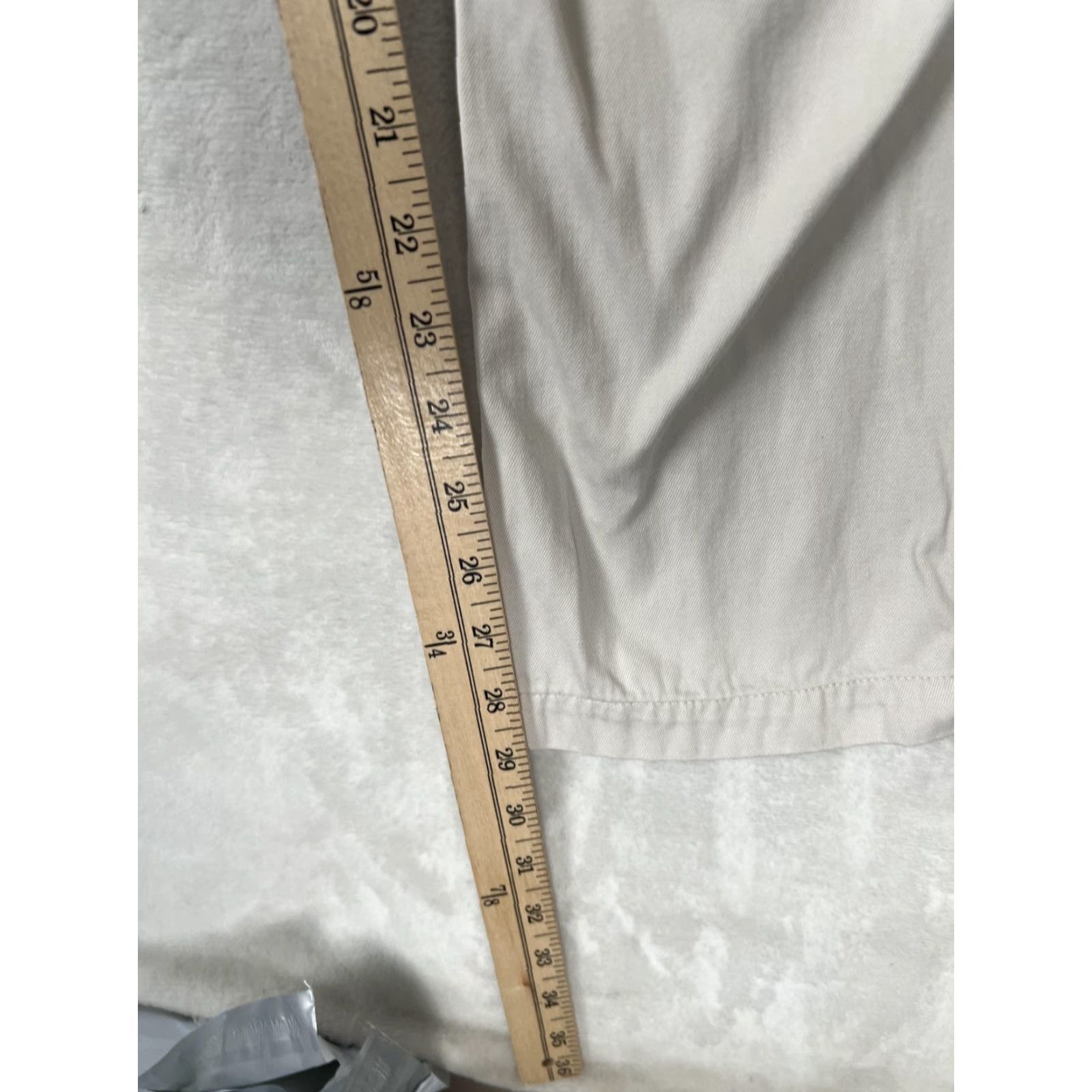 Gap VTG Gap Cargo Pants Womens 6 Beige Flare Leg Twill Utility Pockets Casual Y2K Size 28" / US 6 / IT 42 - 2 Thumbnail
