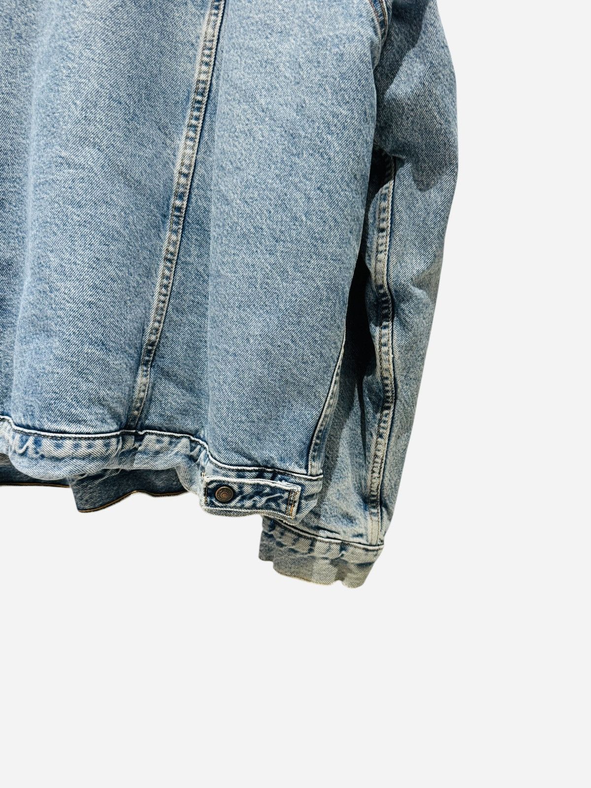 Levi's Rare Vintage Levi’s Denim Shearling Denim Jacket Size US XXL / EU 58 / 5 - 6 Thumbnail
