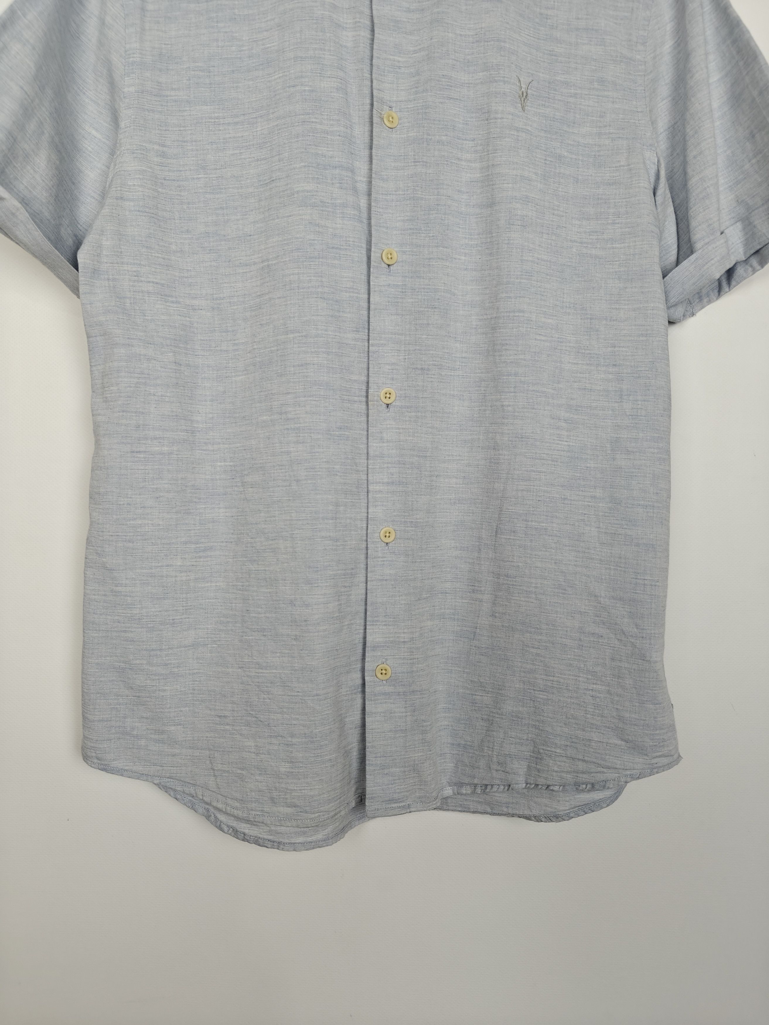 Allsaints Allsaints Avila SS Shirt Small Logo Light Blue size S Size US S / EU 44-46 / 1 - 3 Thumbnail