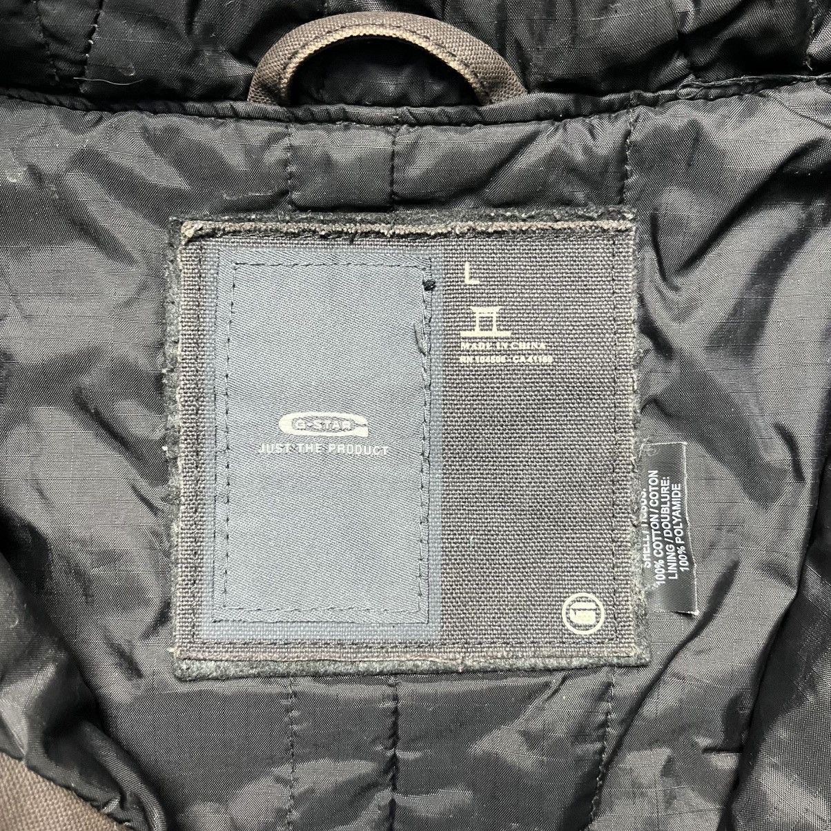 G-Star Vintage G-Star RAW Waxed Distressed Astron Parka 3301 Jacket Size US L / EU 52-54 / 3 - 16 Thumbnail