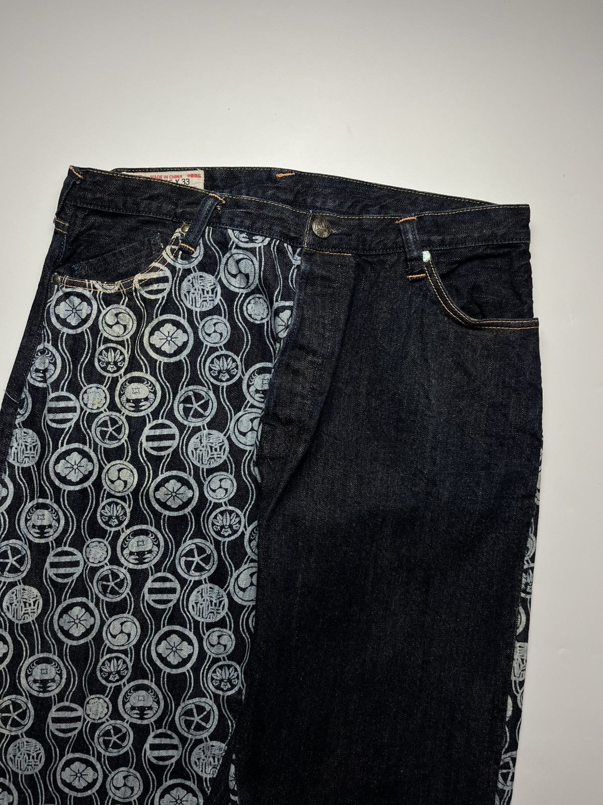 Evisu Yamane Industries - Evisu Split-Leg Selvedge Denim Jeans Size US 36 / EU 52 - 11 Thumbnail