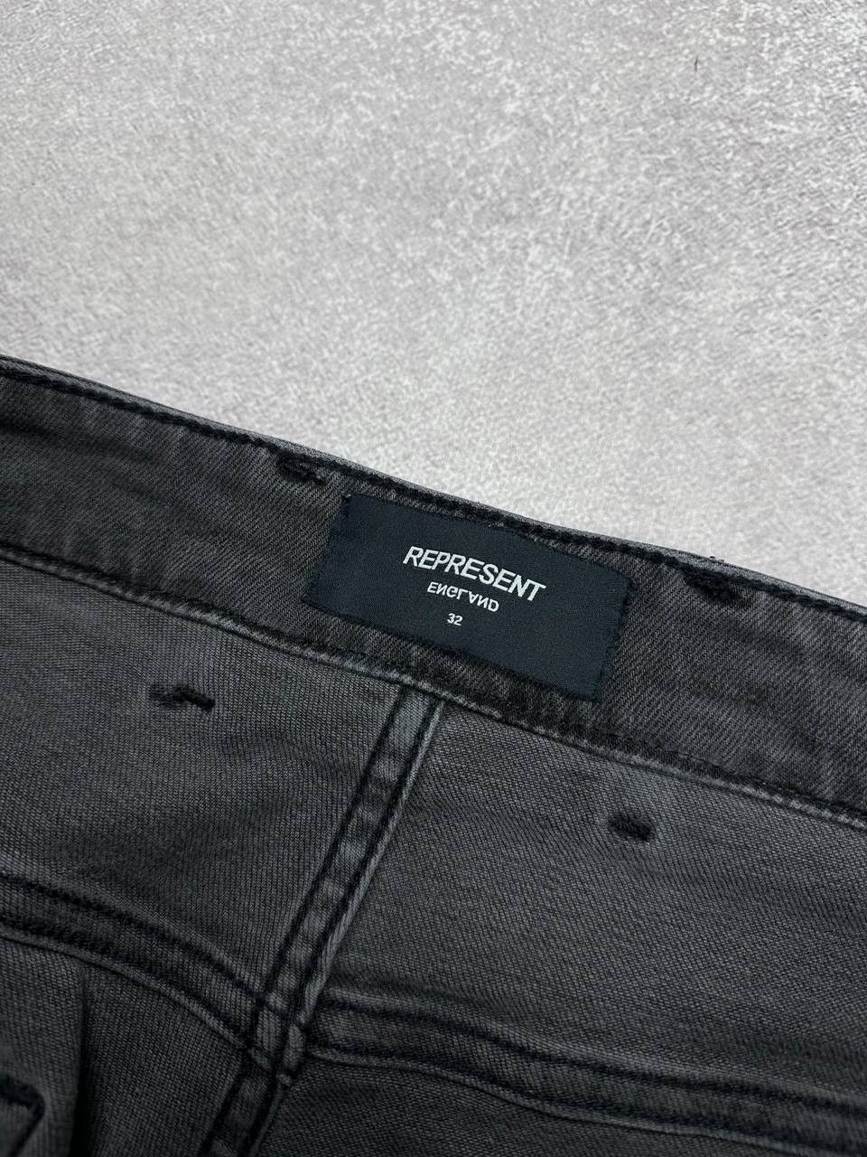 Represent Clo. Represent Slim Fit Distressed Jeans Y2K 32 Size US 32 / EU 48 - 8 Thumbnail
