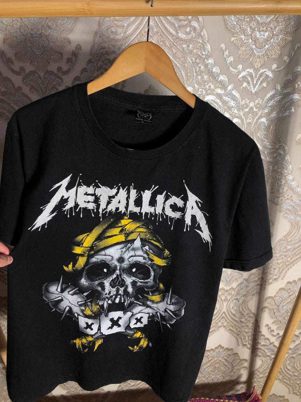 Band Tees VINTAGE METALLICA WORLD TOUR ROCK T-SHIRT RETRO METAL 90s Size US L / EU 52-54 / 3 - 2 Thumbnail