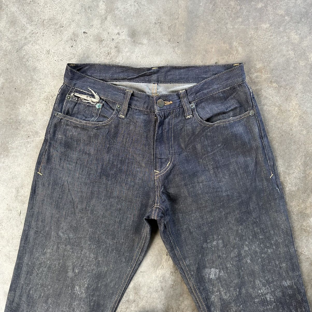 Japanese Brand Vintage Japanese Distressed Jean Faded Denim Pant W30 Size US 30 / EU 46 - 3 Thumbnail