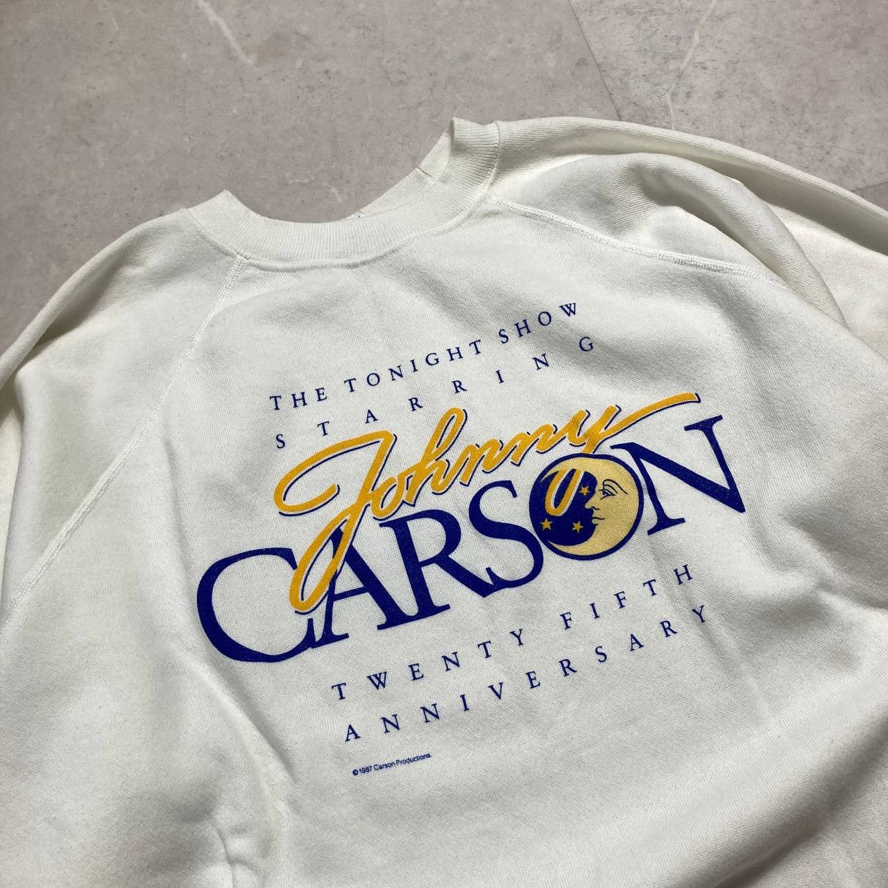 Arts & Science Vintage 80s Johnny Carson The Tonight Show Hanes Crewneck Size US XL / EU 56 / 4 - 2 Thumbnail