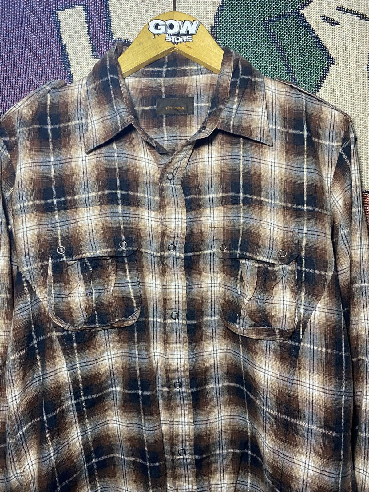 Issey Miyake Issey Miyake Tete Homme Veterano Vintage Designer Japanese Size US M / EU 48-50 / 2 - 2 Thumbnail