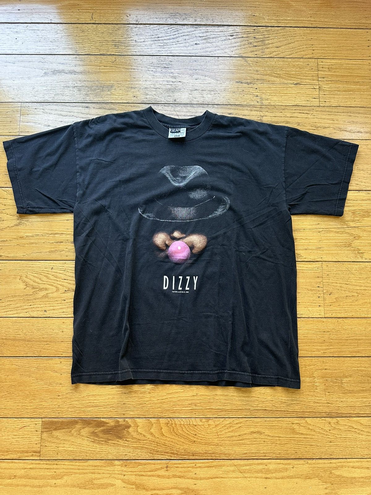 image of Band Tees x Vintage 1995 Dizzy Gillespie Jazz Music Tee in Black, Men's (Size 2XL)