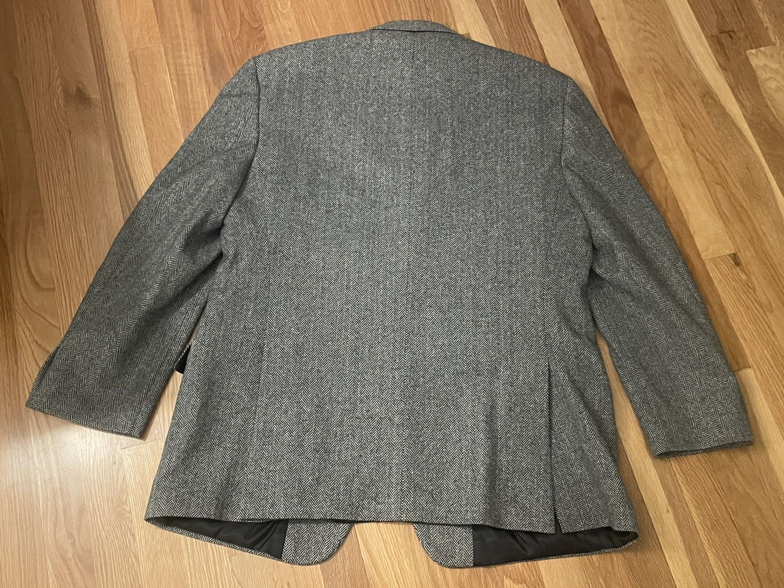 Brooks Brothers Brooks Brothers Wool Herringbone 3 Button Blazer Jacket Size 46R - 7 Thumbnail