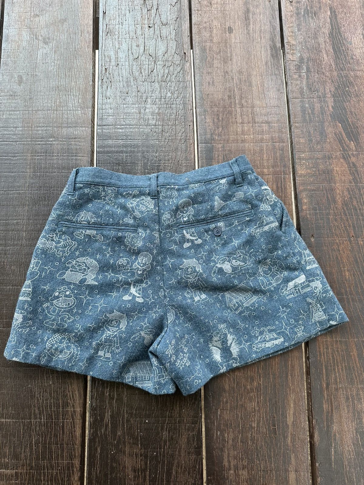 Designer × Issey Miyake × Ne-Net Ne net issey miyake short nice design Size 28" / US 6 / IT 42 - 3 Thumbnail