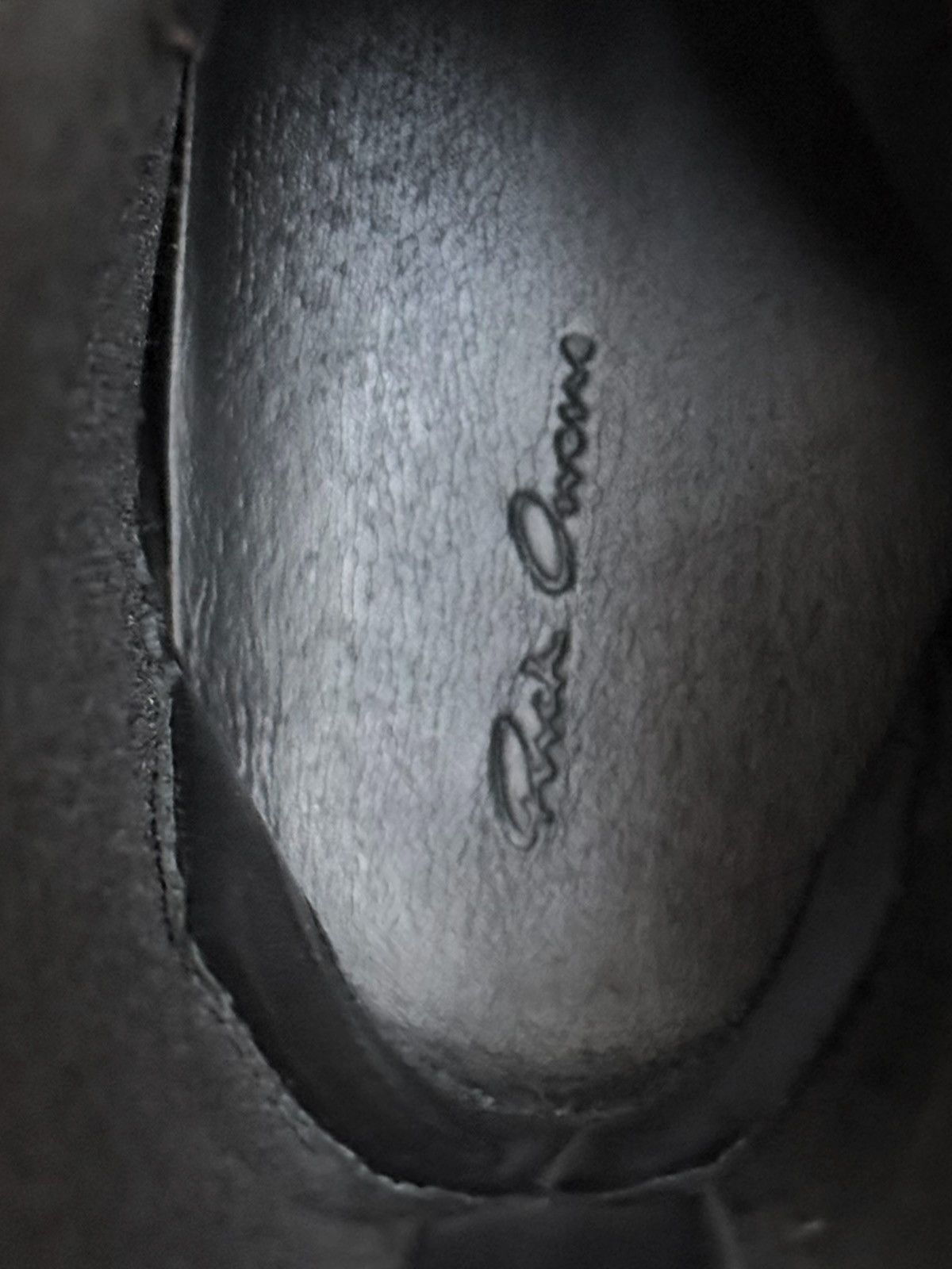 Rick Owens Oiled Leather Megatooth Sole Bozo Boot Size US 12 / EU 45 - 9 Thumbnail