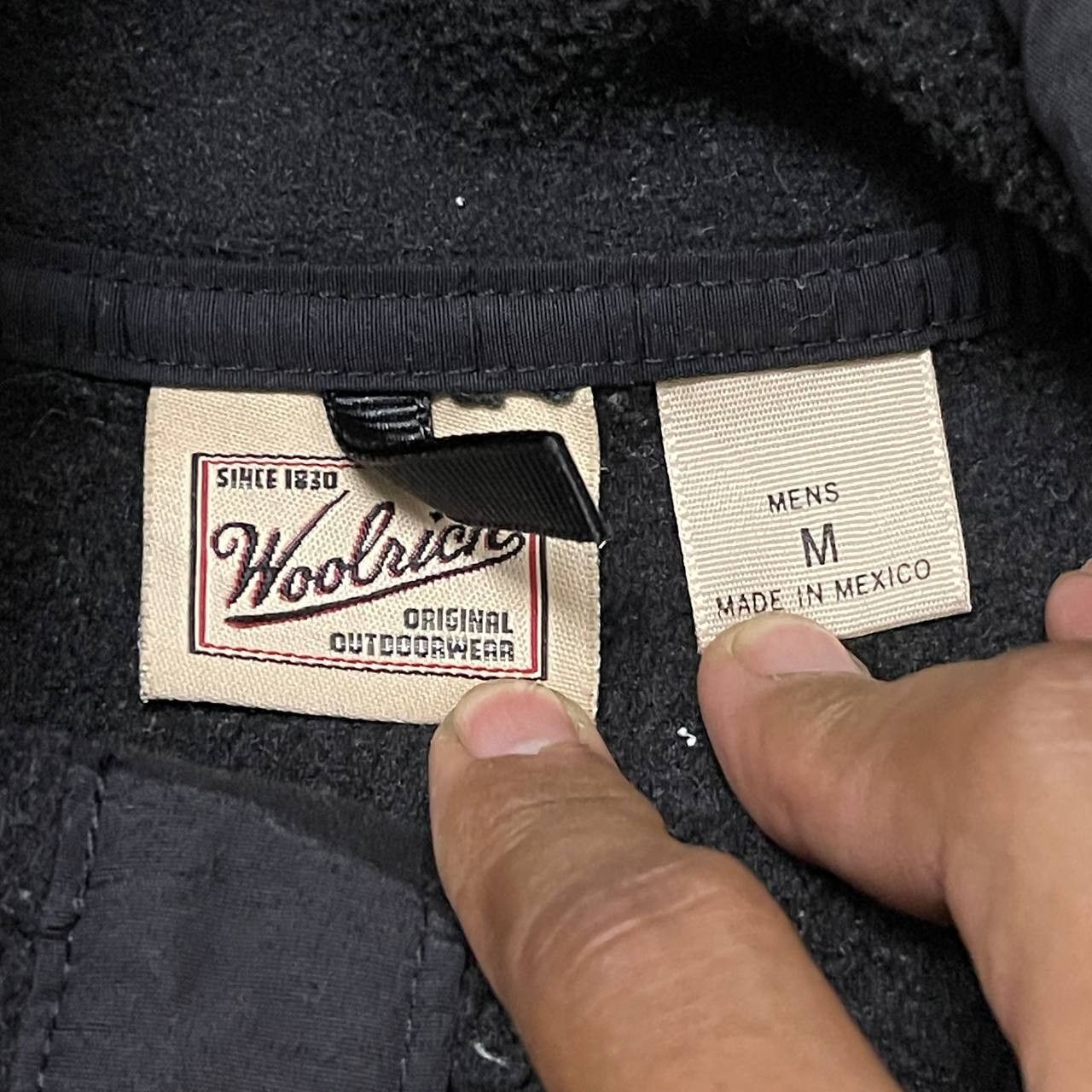 Woolrich Woolen Mills Vintage 90's 00's Woolrich Fleece Half Snap Button Size US M / EU 48-50 / 2 - 6 Thumbnail
