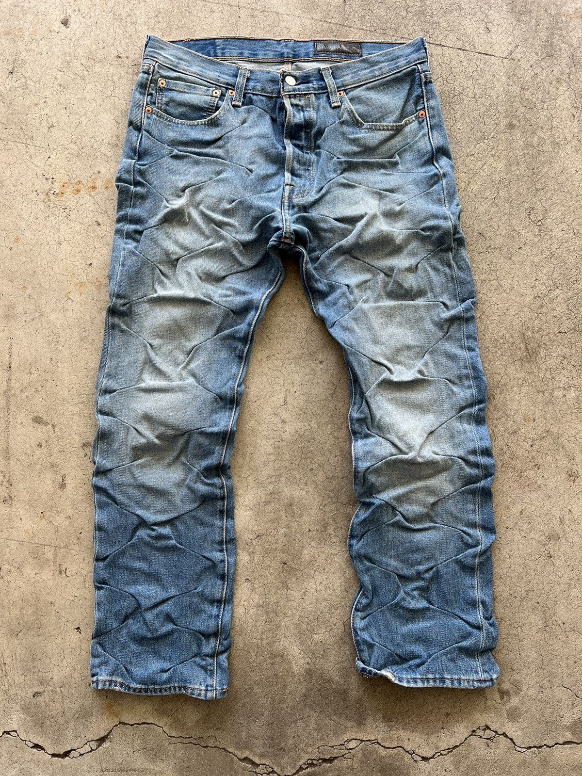 Other Distorted Stacked Levi’s 501 Size US 32 / EU 48 - 1 Thumbnail