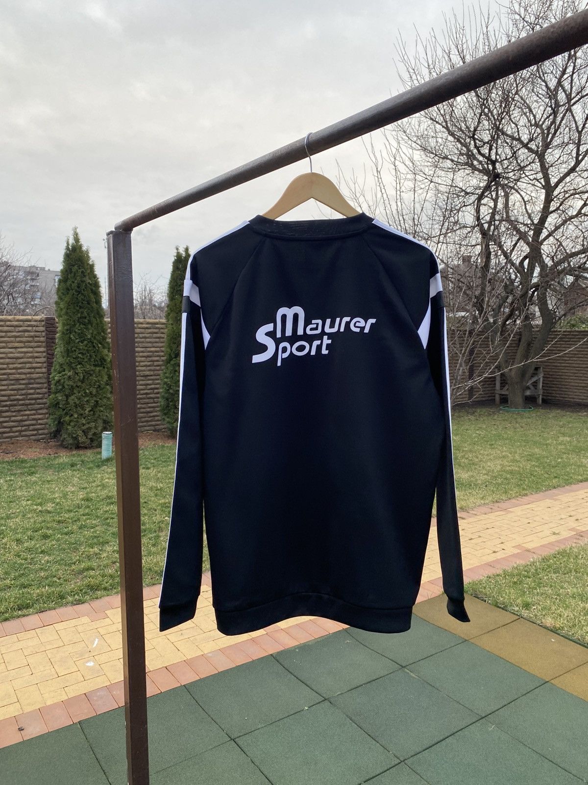 Adidas Adidas black training sweatshirt HSV Maurer Sport, new Size US L / EU 52-54 / 3 - 8 Thumbnail