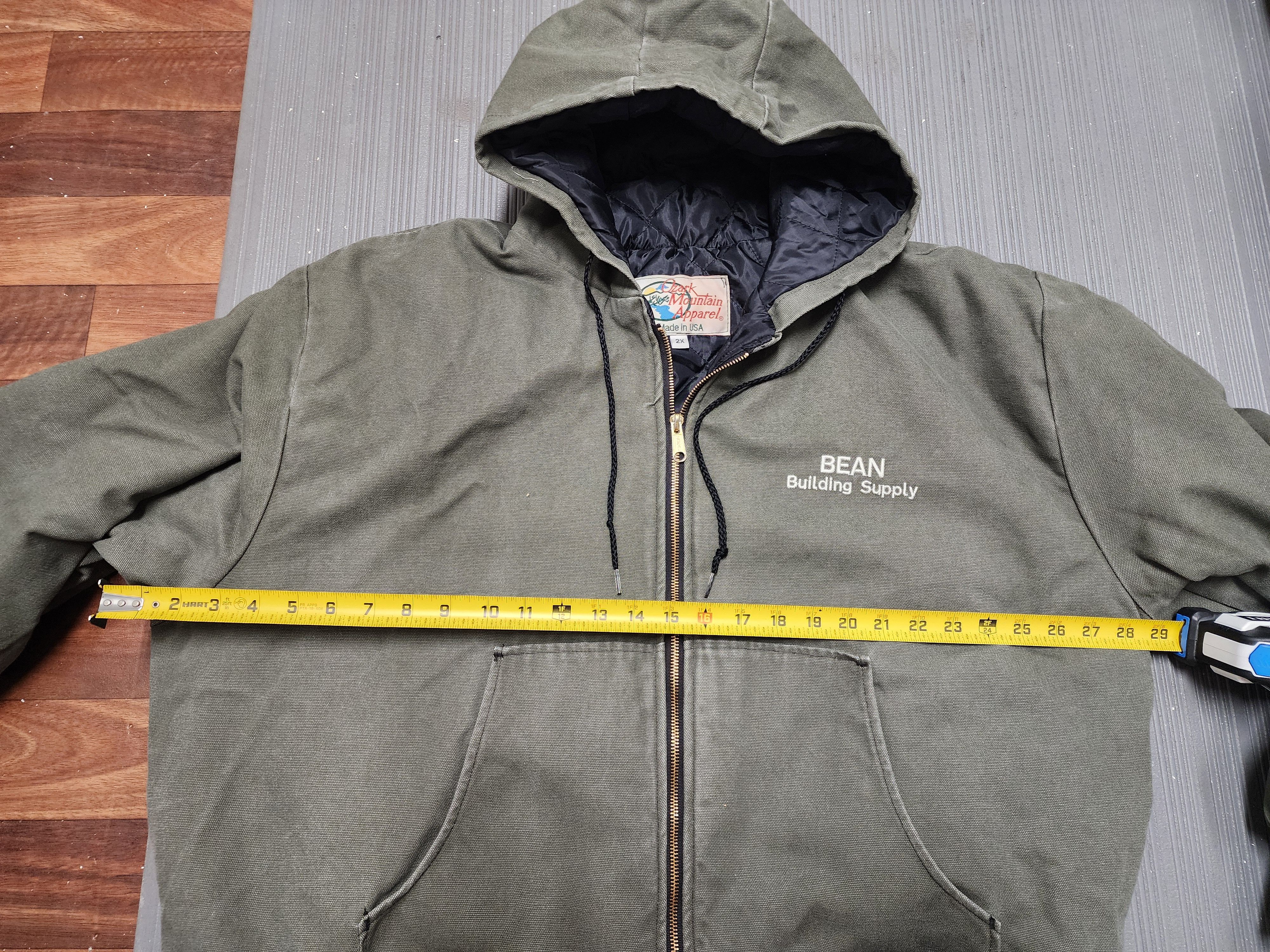 Carhartt Vtg Ozark Mountain Apparel Duck Canvas Quilt Lined USA Size US XXL / EU 58 / 5 - 3 Thumbnail
