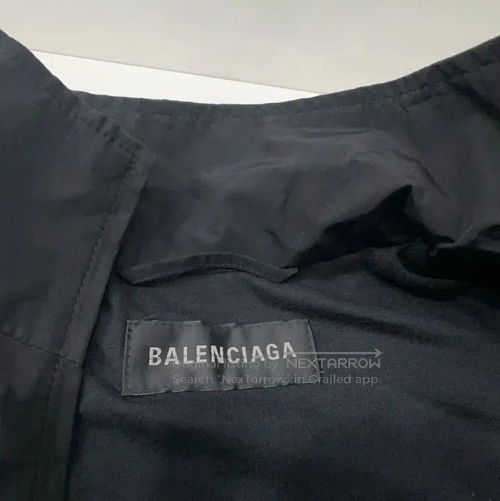 Balenciaga Balenciaga Black Printed Zip Collar Long Sleeve Jacket. Size US L / EU 52-54 / 3 - 5 Thumbnail