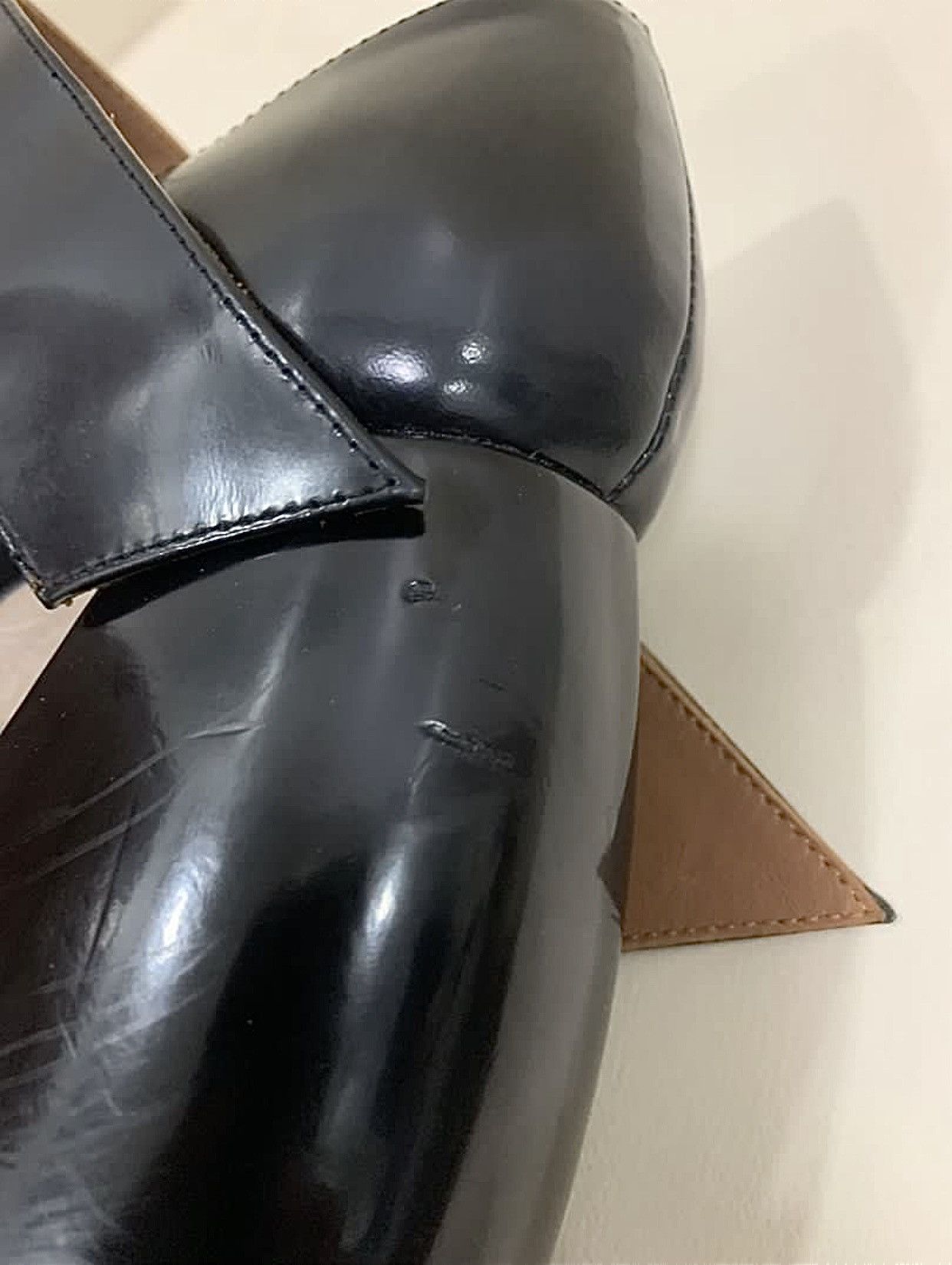 Shushu/Tong SHUSHU/TONG MARY JANE - SQUARE TOE BELTED HEEL Size US 8 / IT 38 - 9 Thumbnail