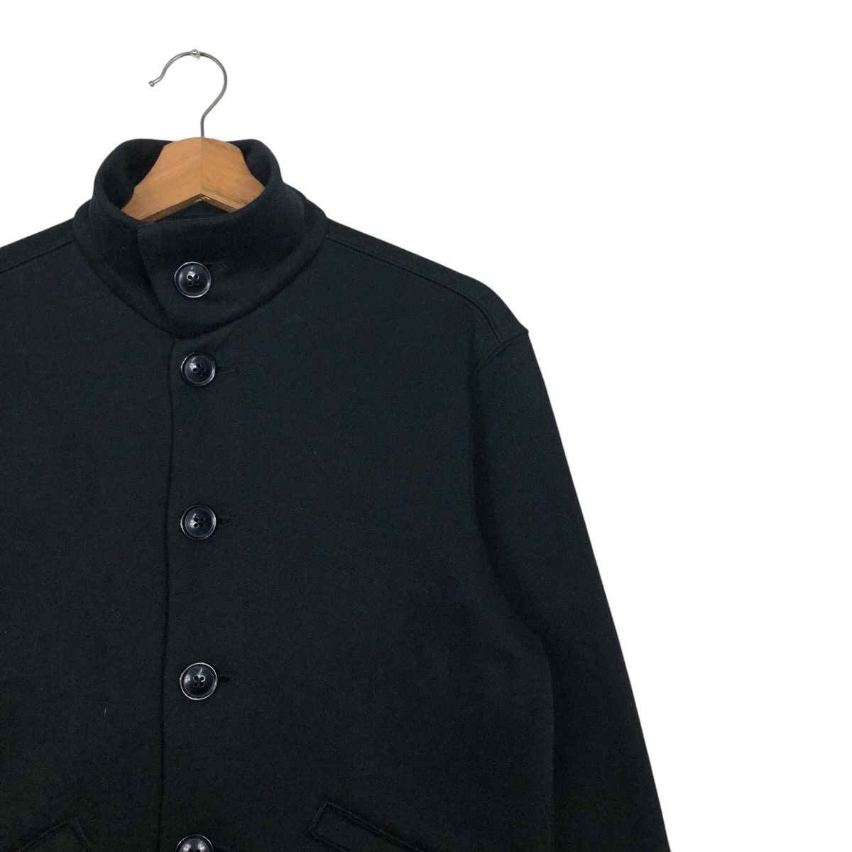 Japanese Brand 📌Rich Black Vintage Cardigan Jacket Uniqlo Undercover Size US M / EU 48-50 / 2 - 7 Thumbnail