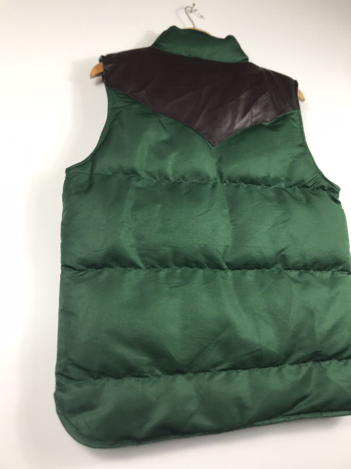 Leather ⚡️Vintage Climle Skin On Top Puffer Vest Jacket Size US L / EU 52-54 / 3 - 14 Thumbnail